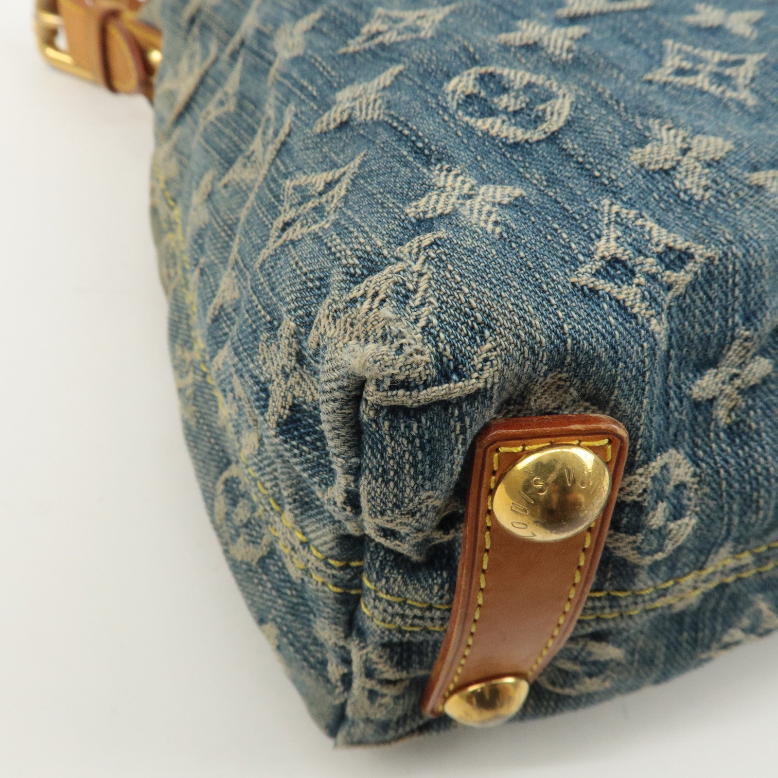 Louis Vuitton Monogram Denim Baggy PM 2Way Shoulder Bag M95049