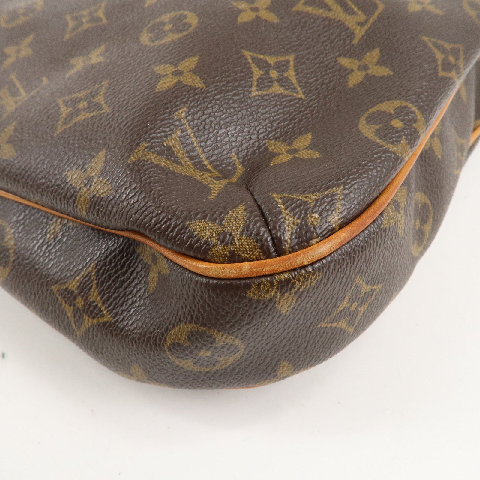 Louis Vuitton Monogram Odeon MM Shoulder Bag Brown M56389