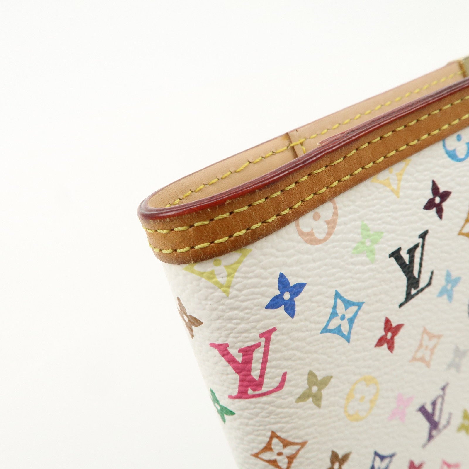 Louis Vuitton Monogram Multi Color Agenda PM Planner Cover R20896 Used