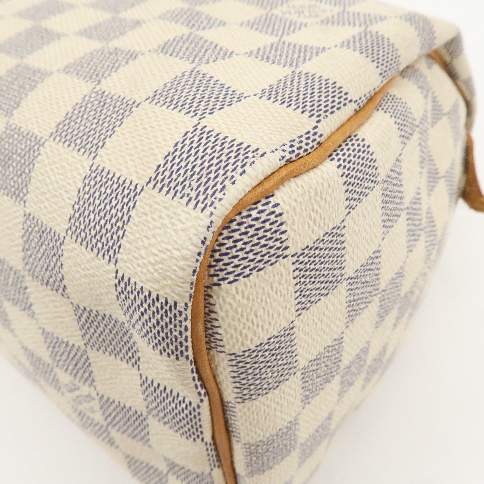 Louis Vuitton Damier Azur Speedy 25 Boston Bag Hand Bag N41534