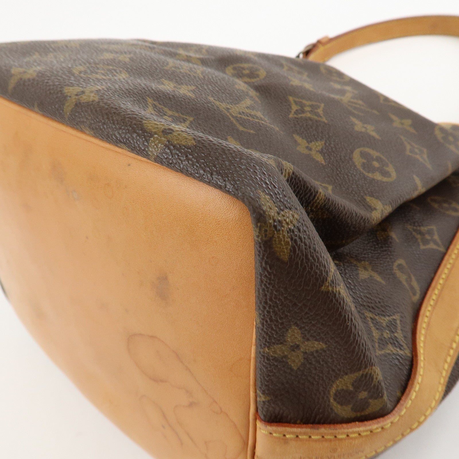 Louis Vuitton Monogram Petit Noe Shoulder Bag Brown M42226 Used