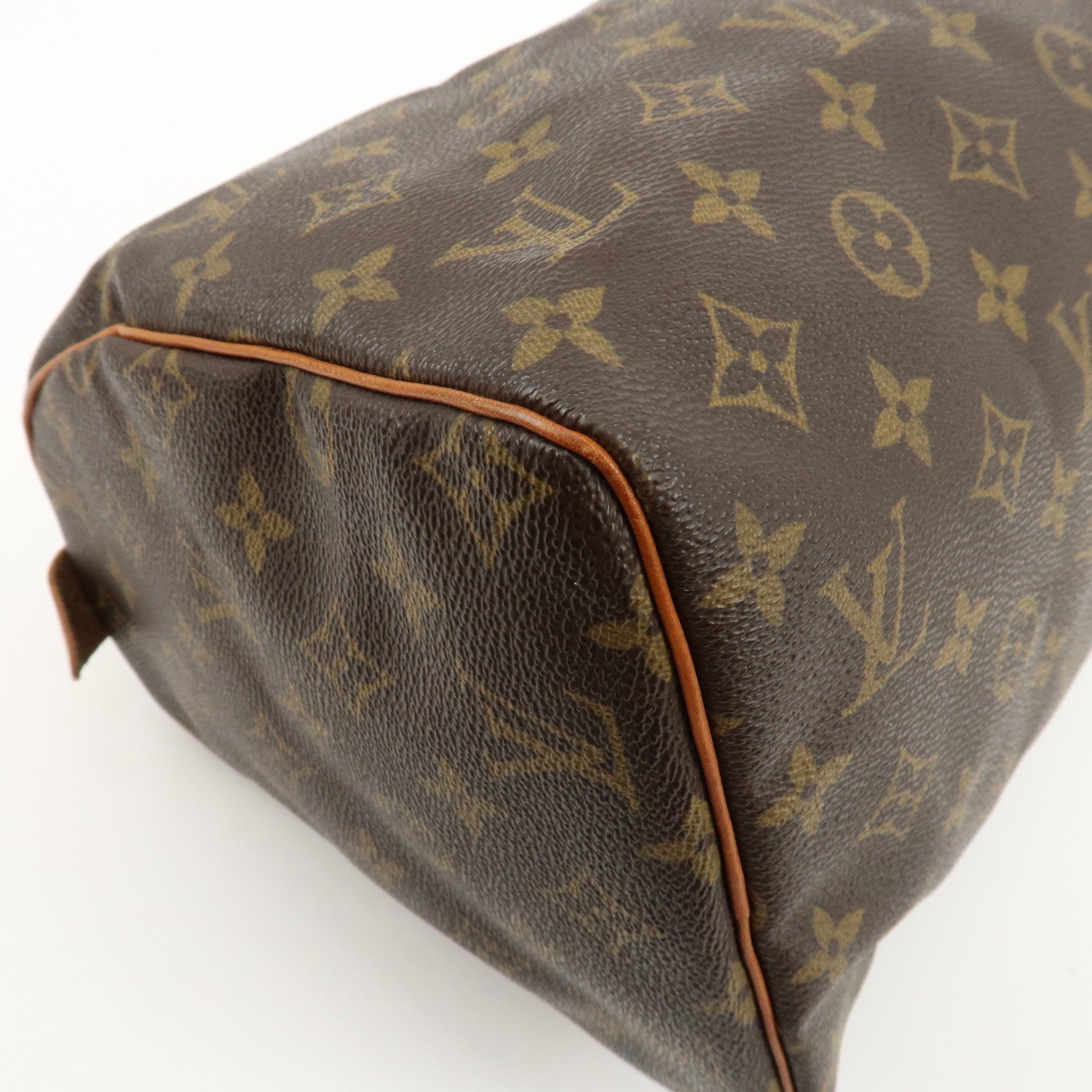 Louis Vuitton Monogram Speedy 30 Hand Bag Boston Bag M41108 Used