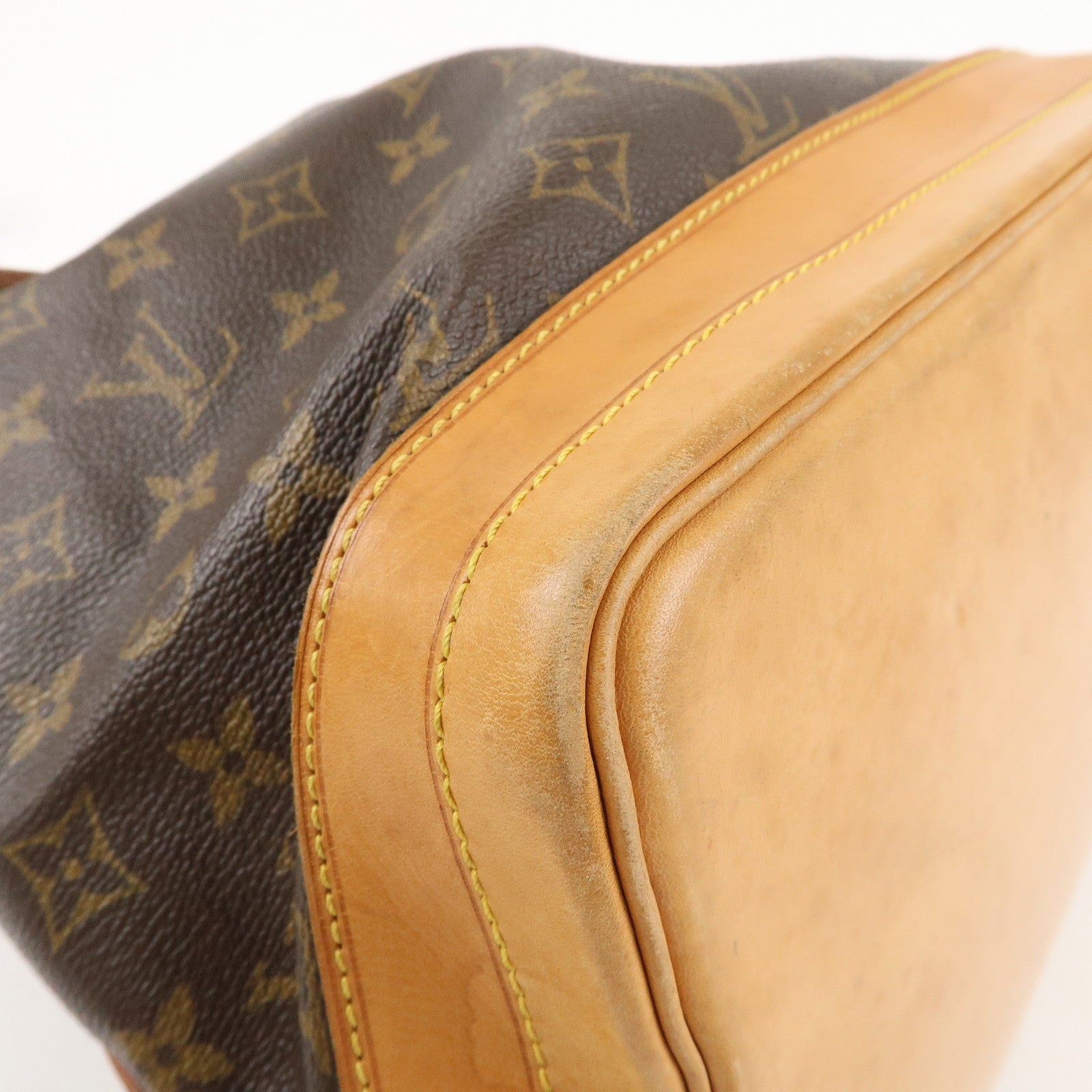 Louis Vuitton Monogram Noe Shoulder Bag Brown M42224