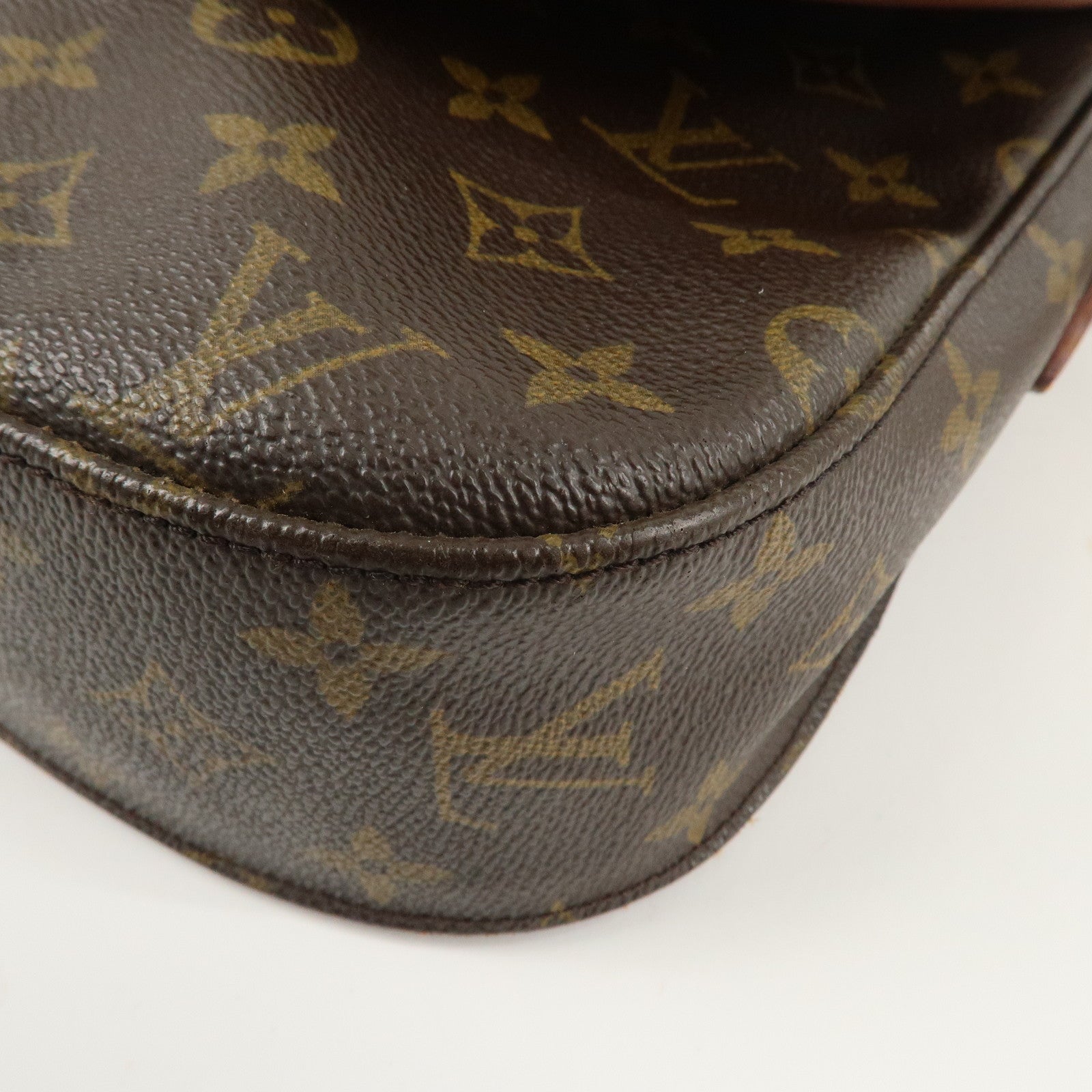 Louis Vuitton Monogram Saint Cloud GM Shoulder Bag Brown M51242