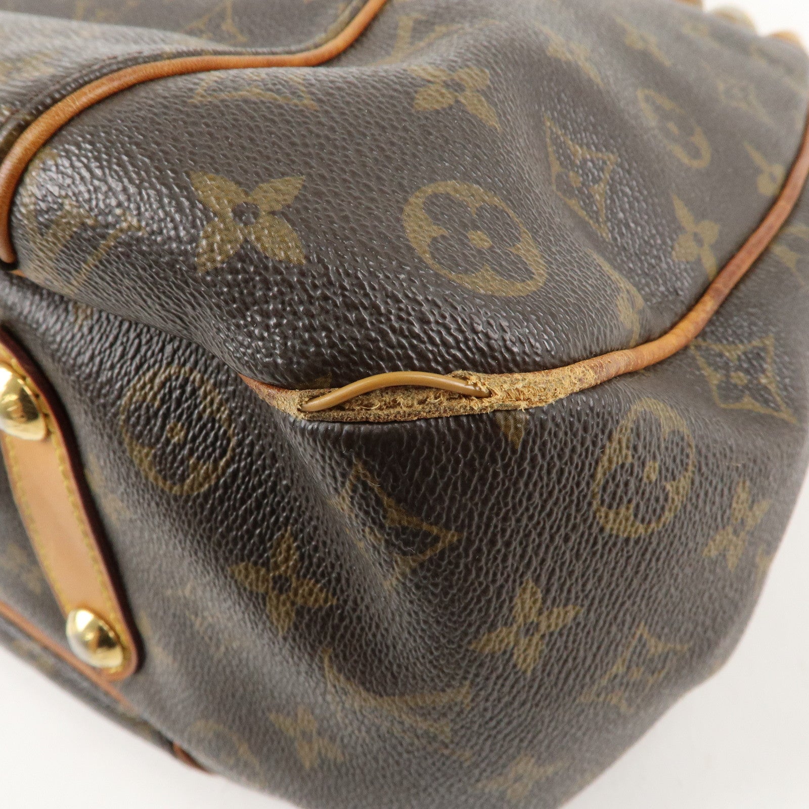 Louis Vuitton Monogram Galliera PM Shoulder Bag Brown M56382