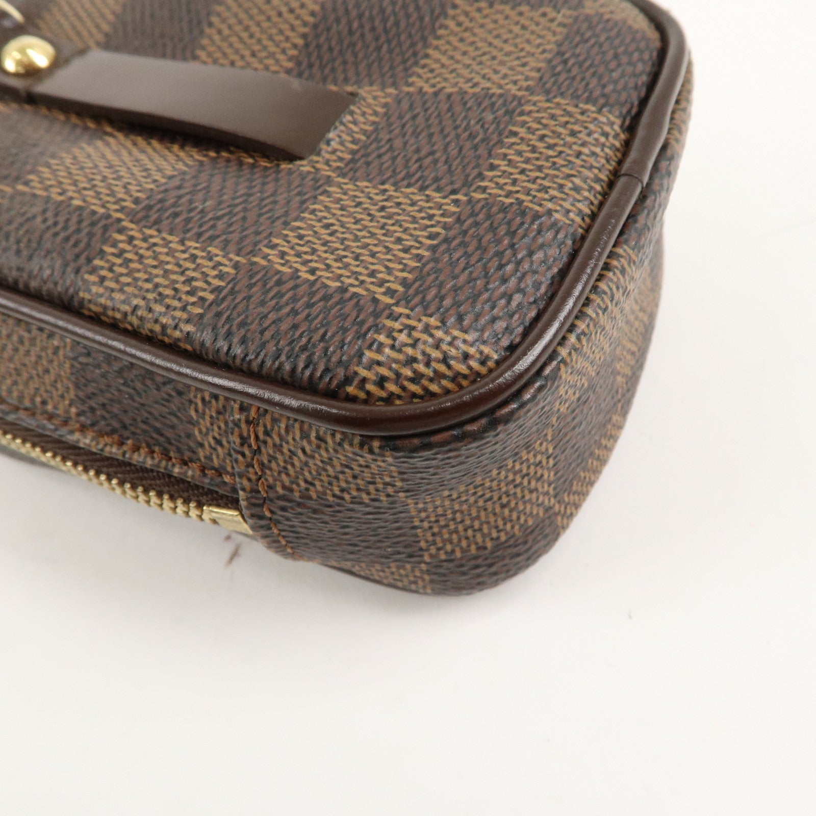 Louis Vuitton Damier Etui Okapi PM Camera Case Pouch N61738