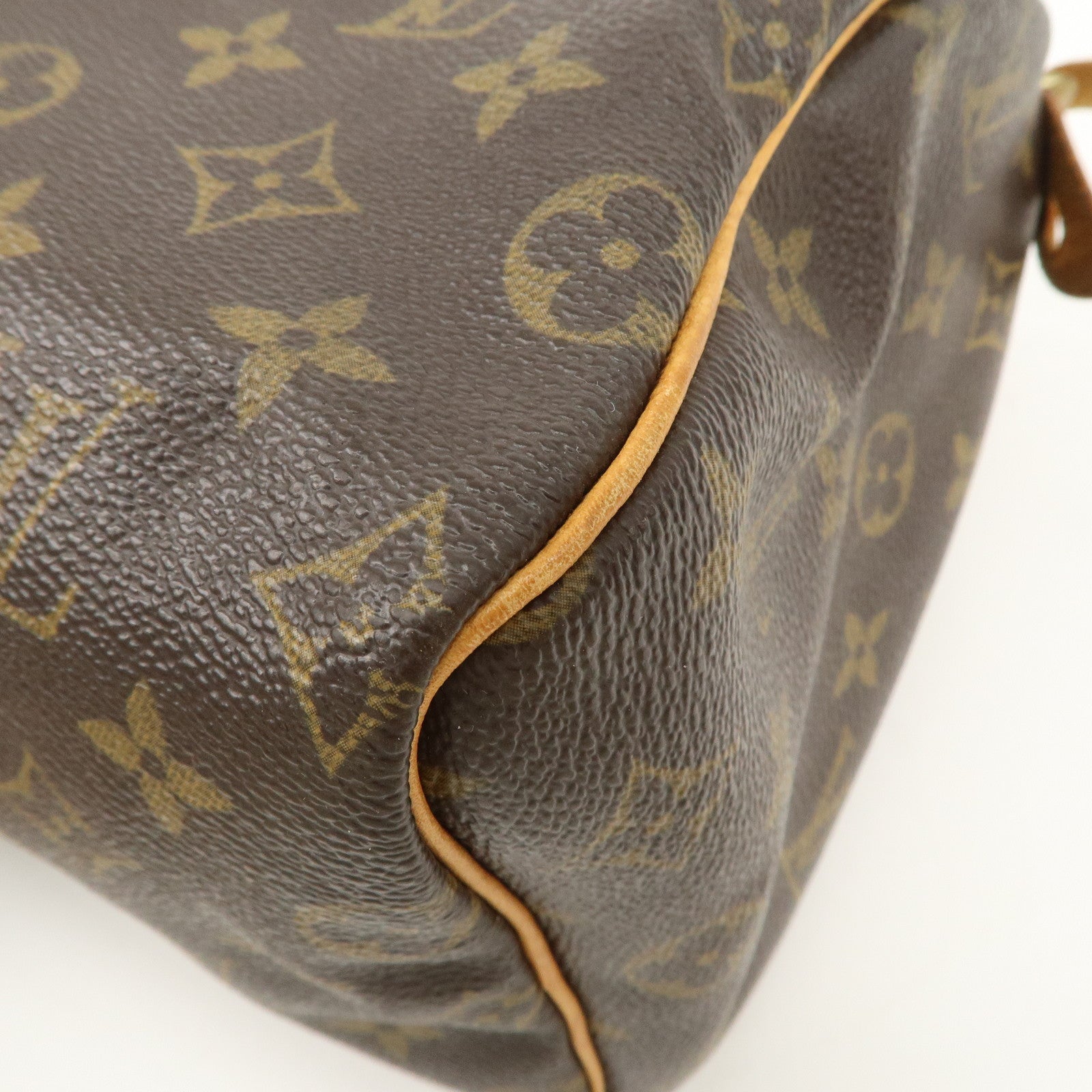 Louis Vuitton Monogram Speedy 25 Hand Bag Boston Bag M41528 Used