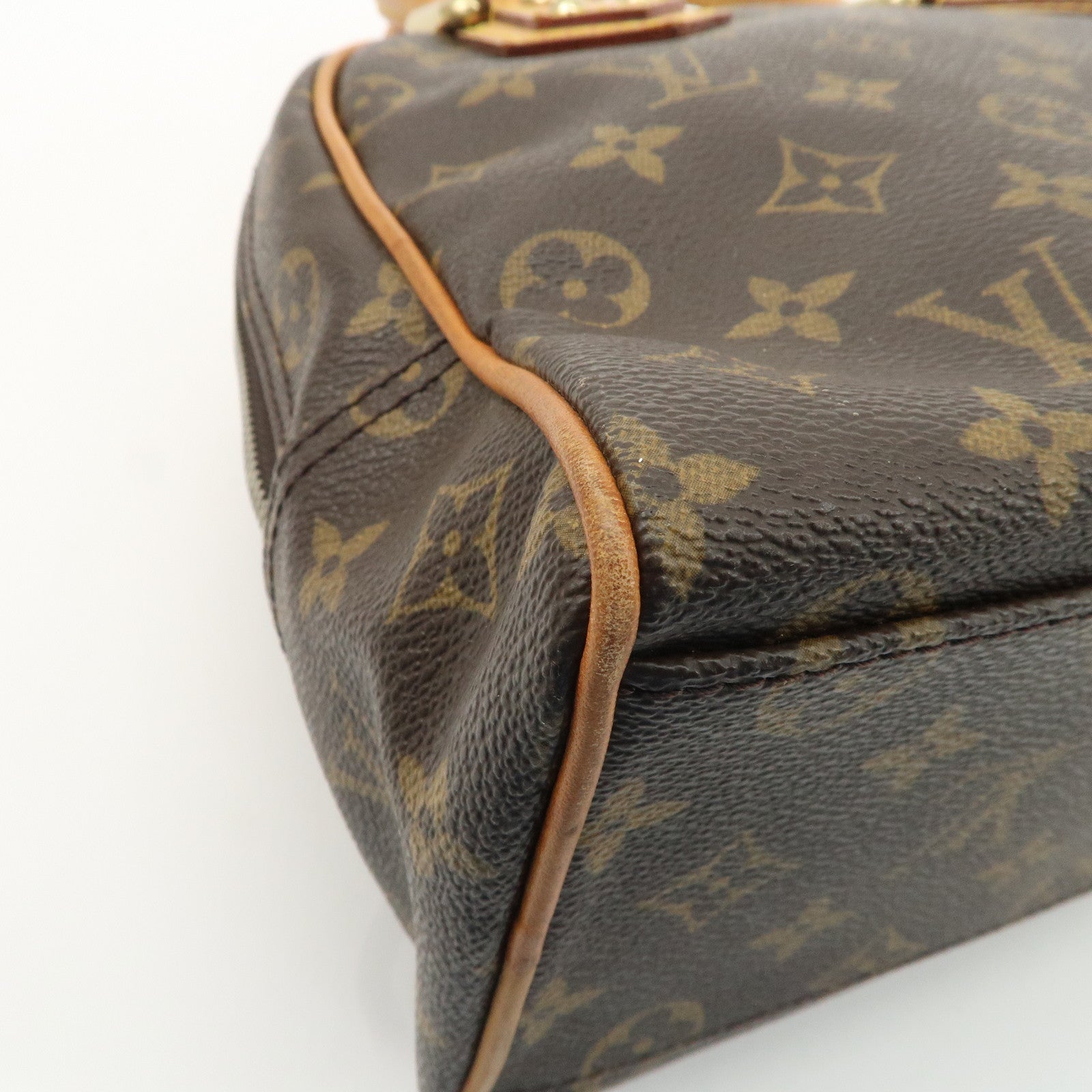 Louis Vuitton Monogram Manhattan PM Hand Bag M40026 Used