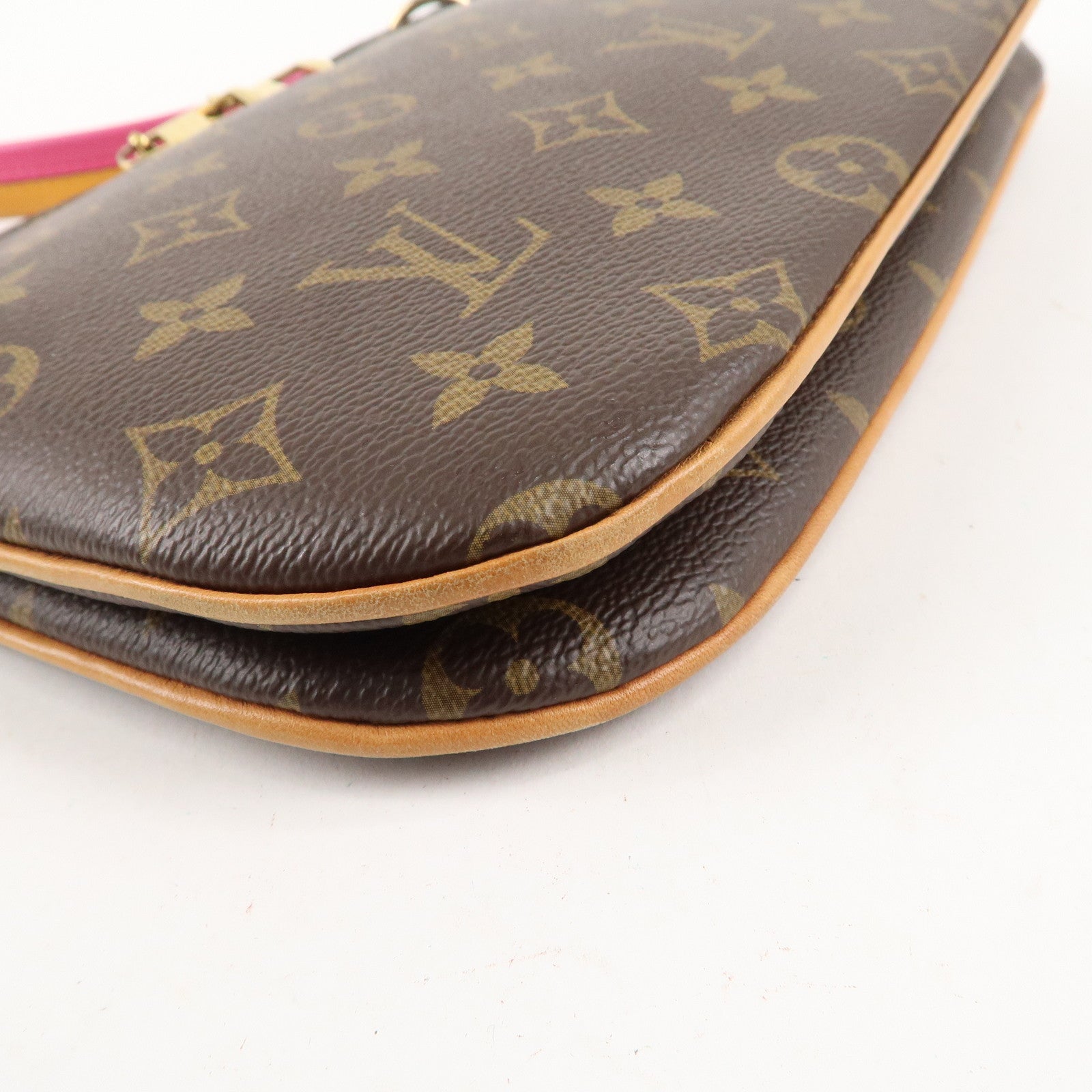 Louis Vuitton Monogram Lorette Shoulder Bag Hot Pink M44053