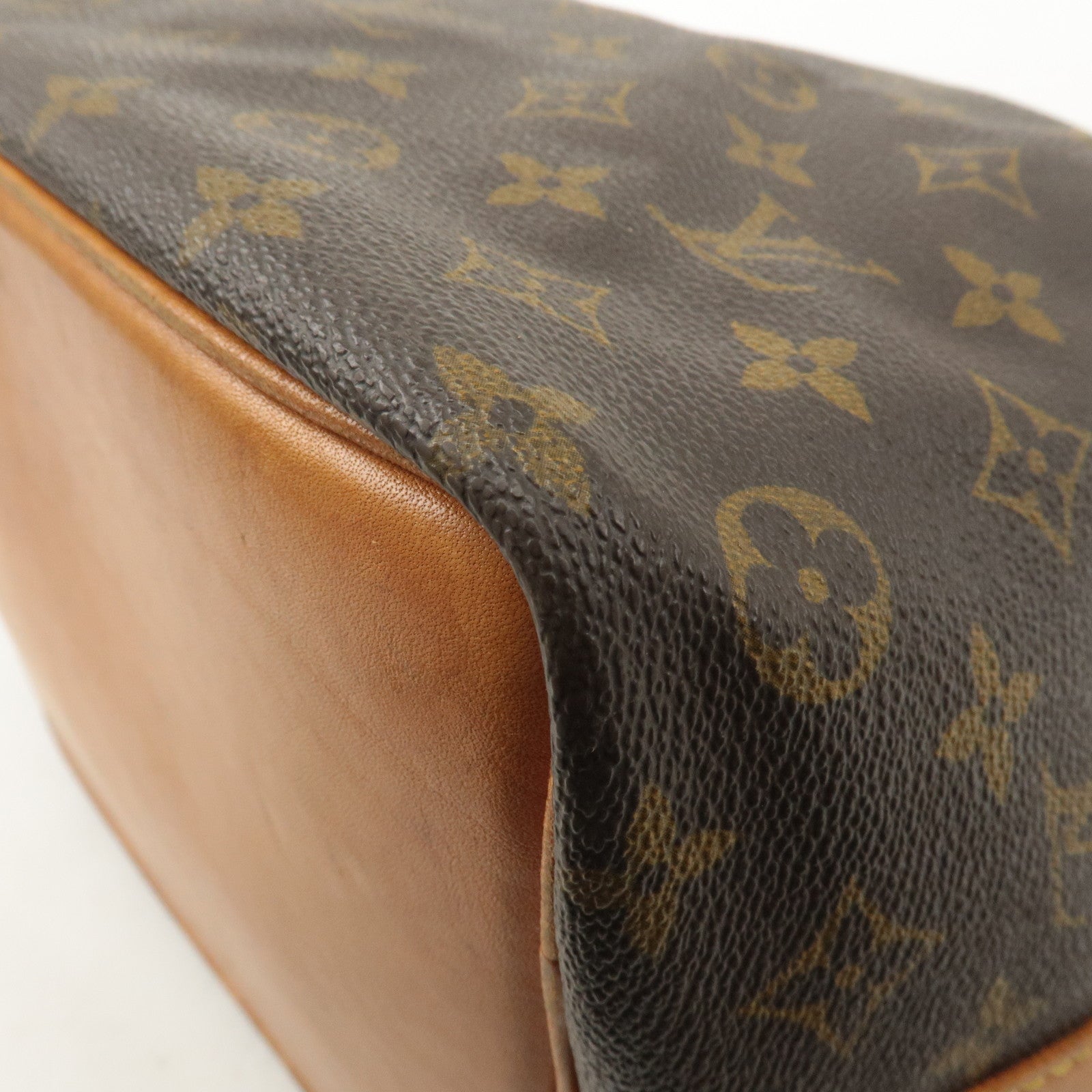 Louis Vuitton Monogram Petit Noe Shoulder Bag Brown M42226