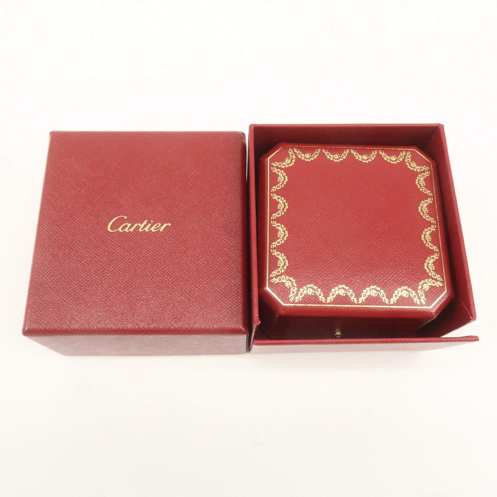 Cartier Set of 2 Ring Box Display Box Jewelry Box For Ring