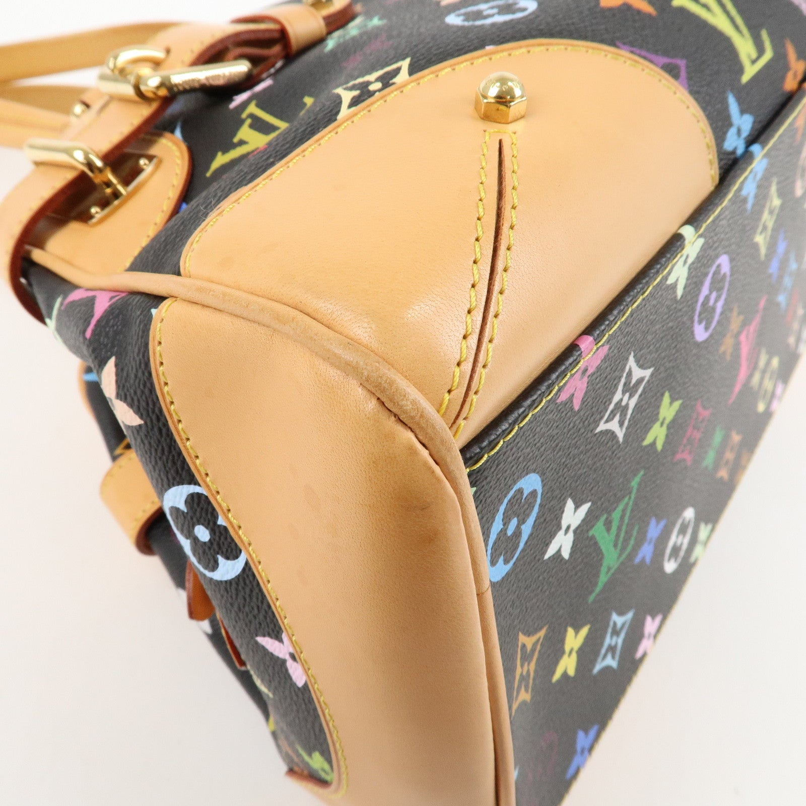 Louis Vuitton Monogram Multicolor Claudia Hand Bag M40194 Used