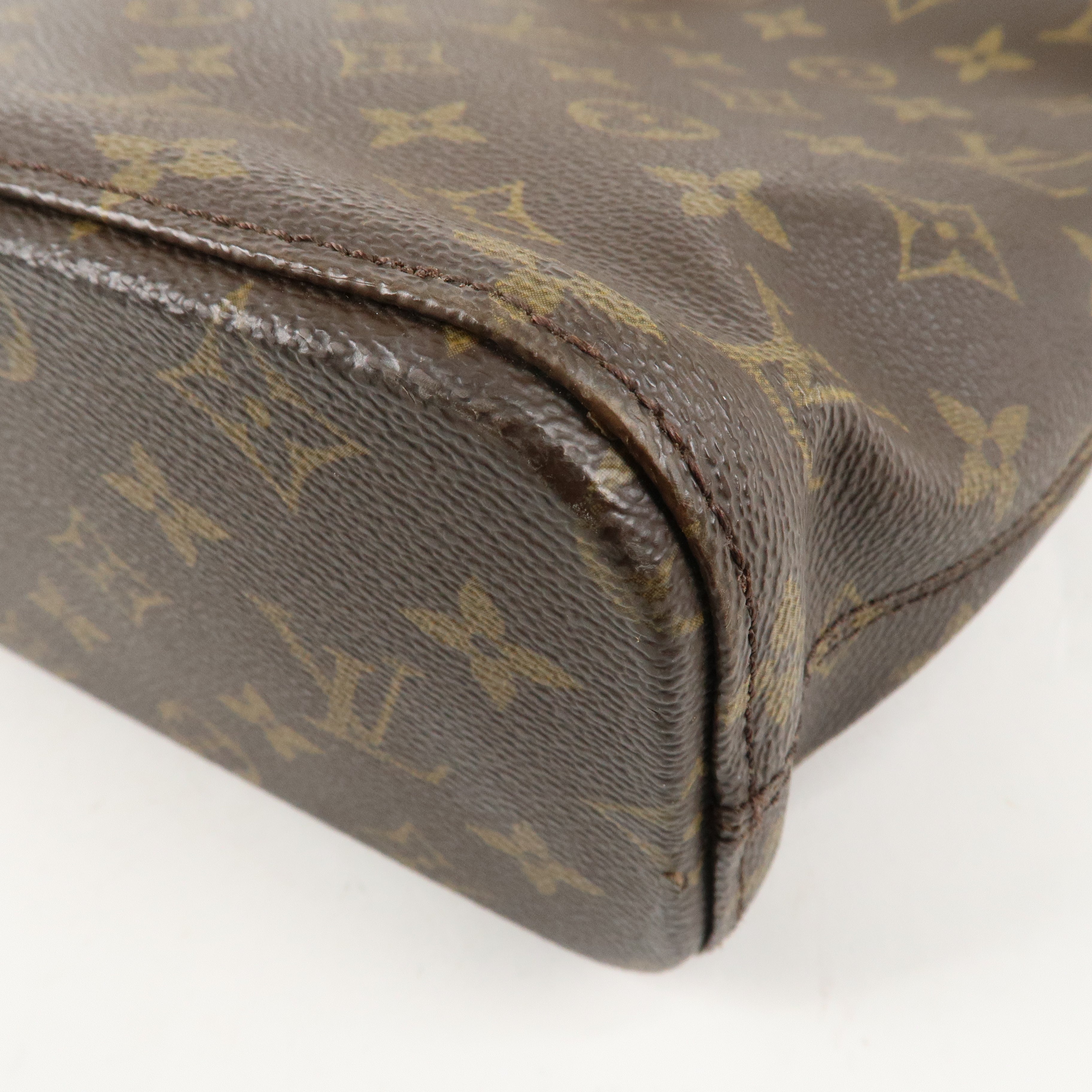 Louis Vuitton Monogram Luco Tote Bag Hand Bag Brown M51155