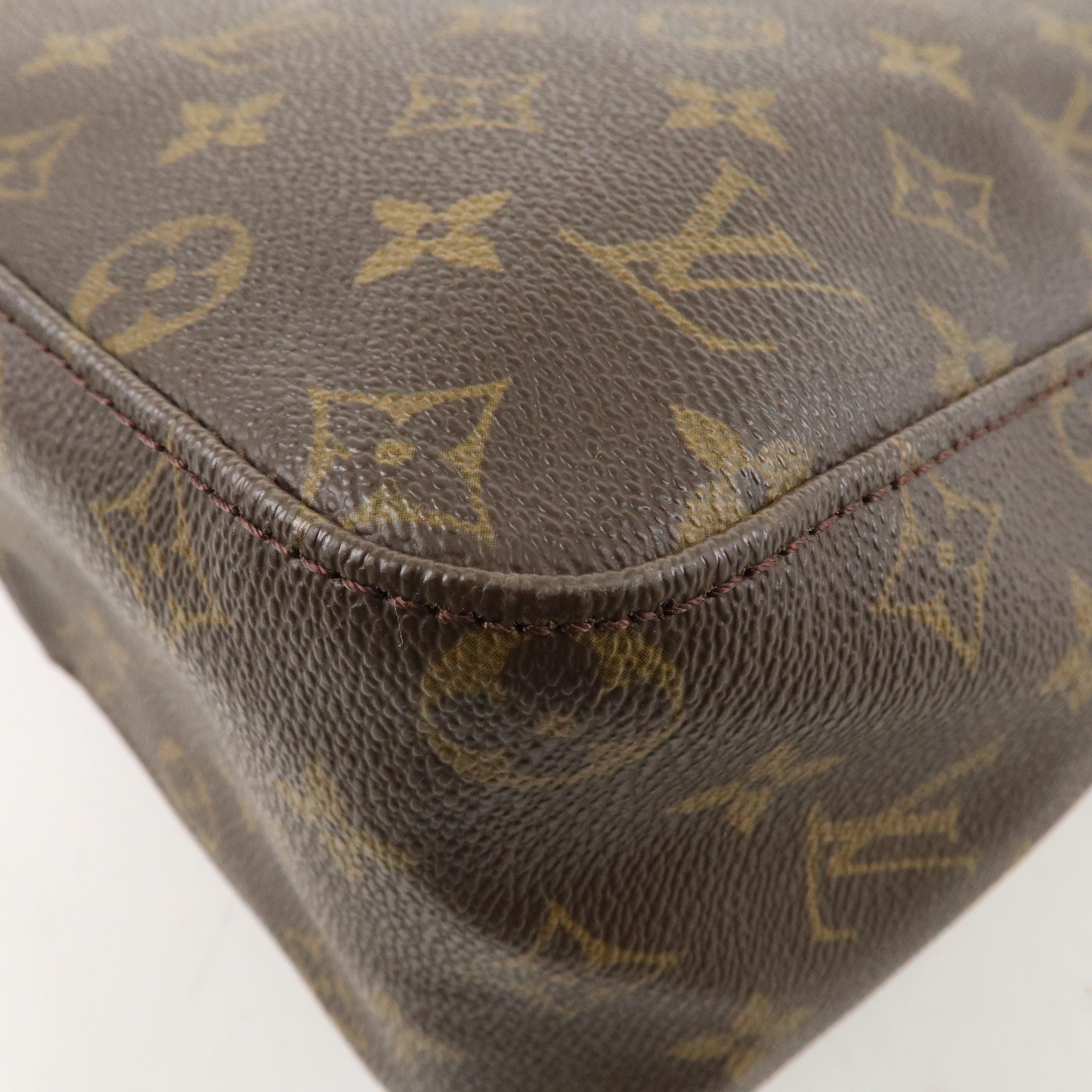 Louis Vuitton Monogram Looping GM Shoulder Bag Brown M51145