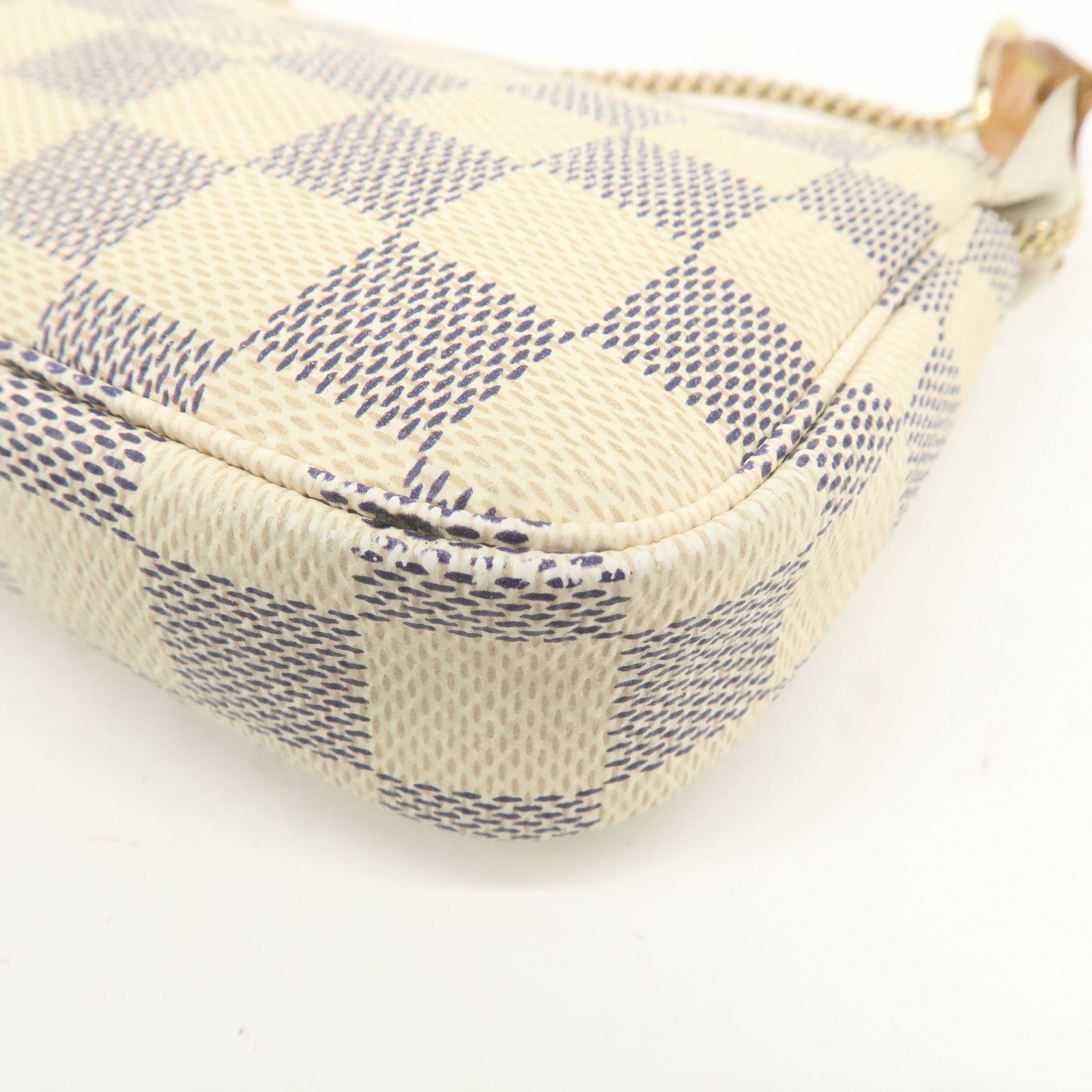 Louis Vuitton Damier Azur Mini Pochette Accessoires Pouch N58010