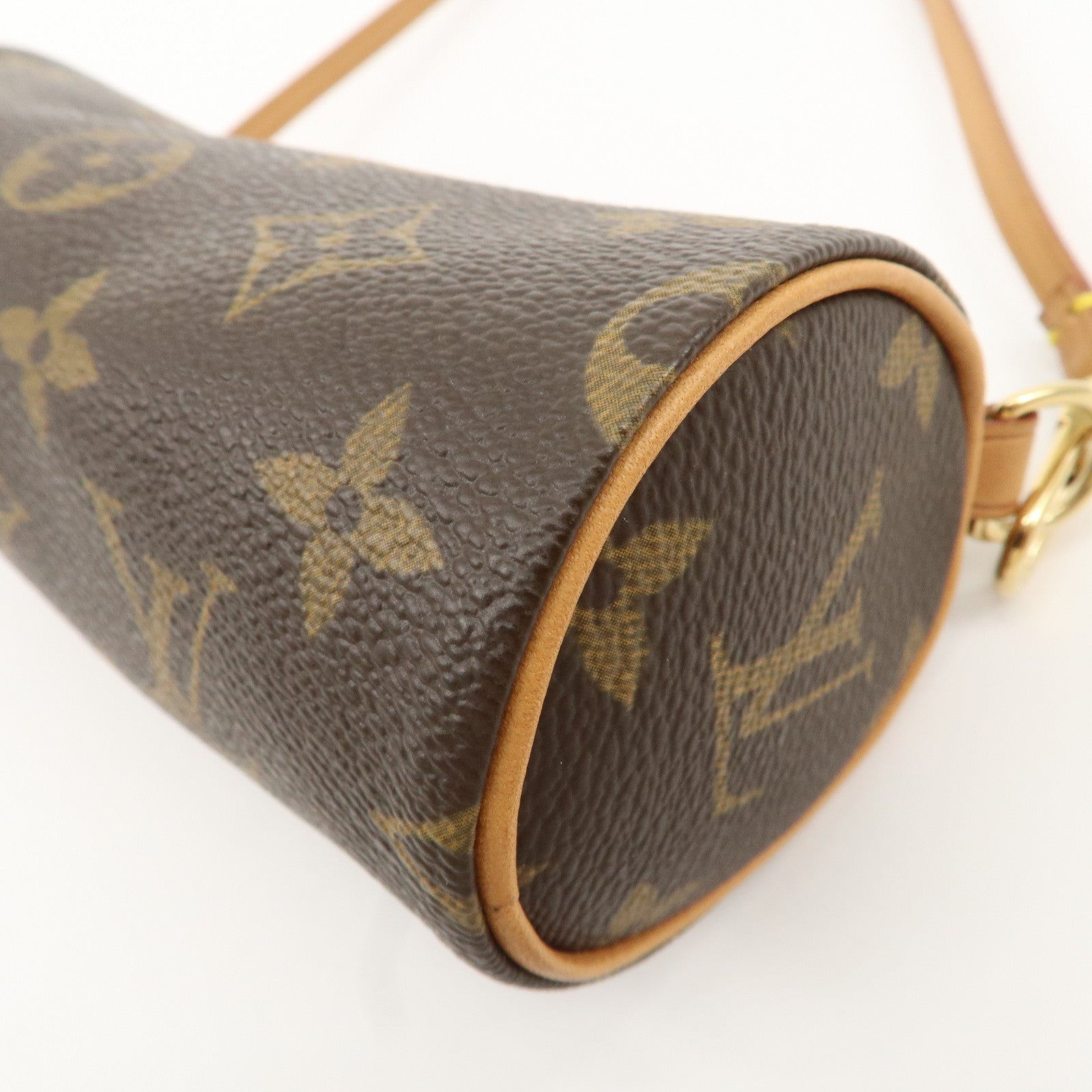 Louis Vuitton Monogram Mini Pouch for Papillon Bag Brown Used