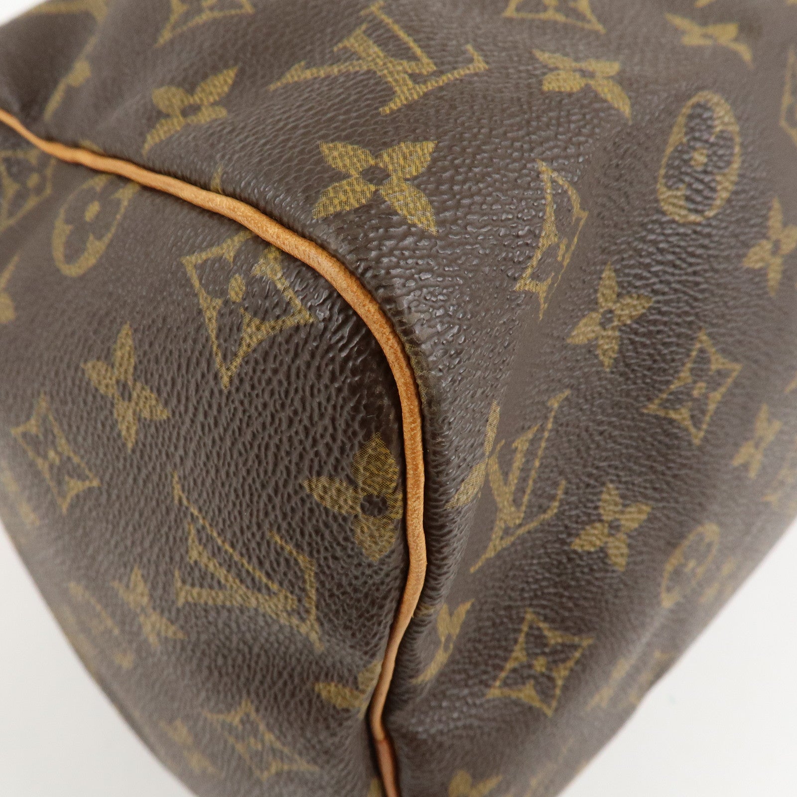 Louis Vuitton Monogram Speedy 30 Hand Bag Boston Bag M41526 Used