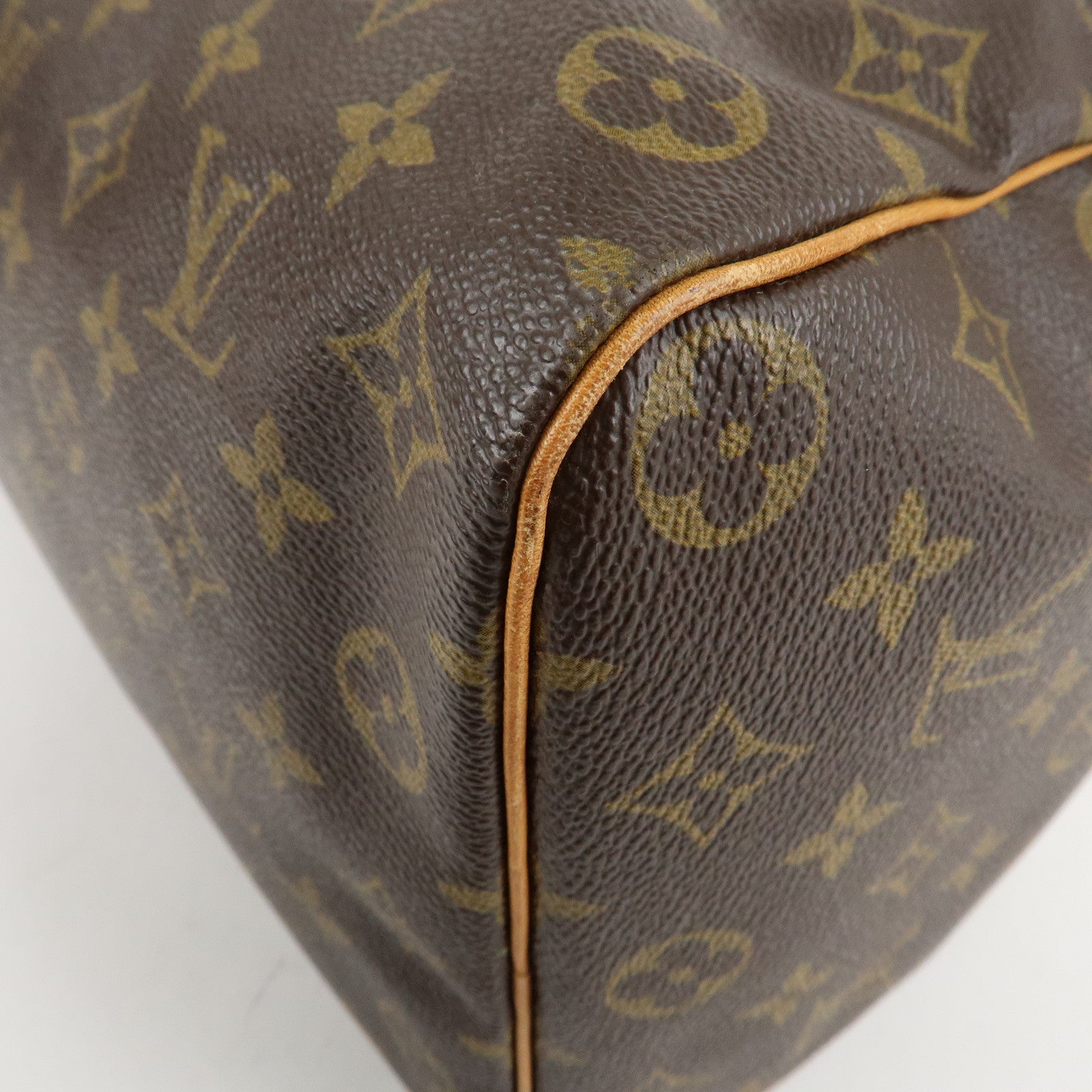 Louis Vuitton Monogram Speedy 35 Hand Bag Boston Bag M41524 Used