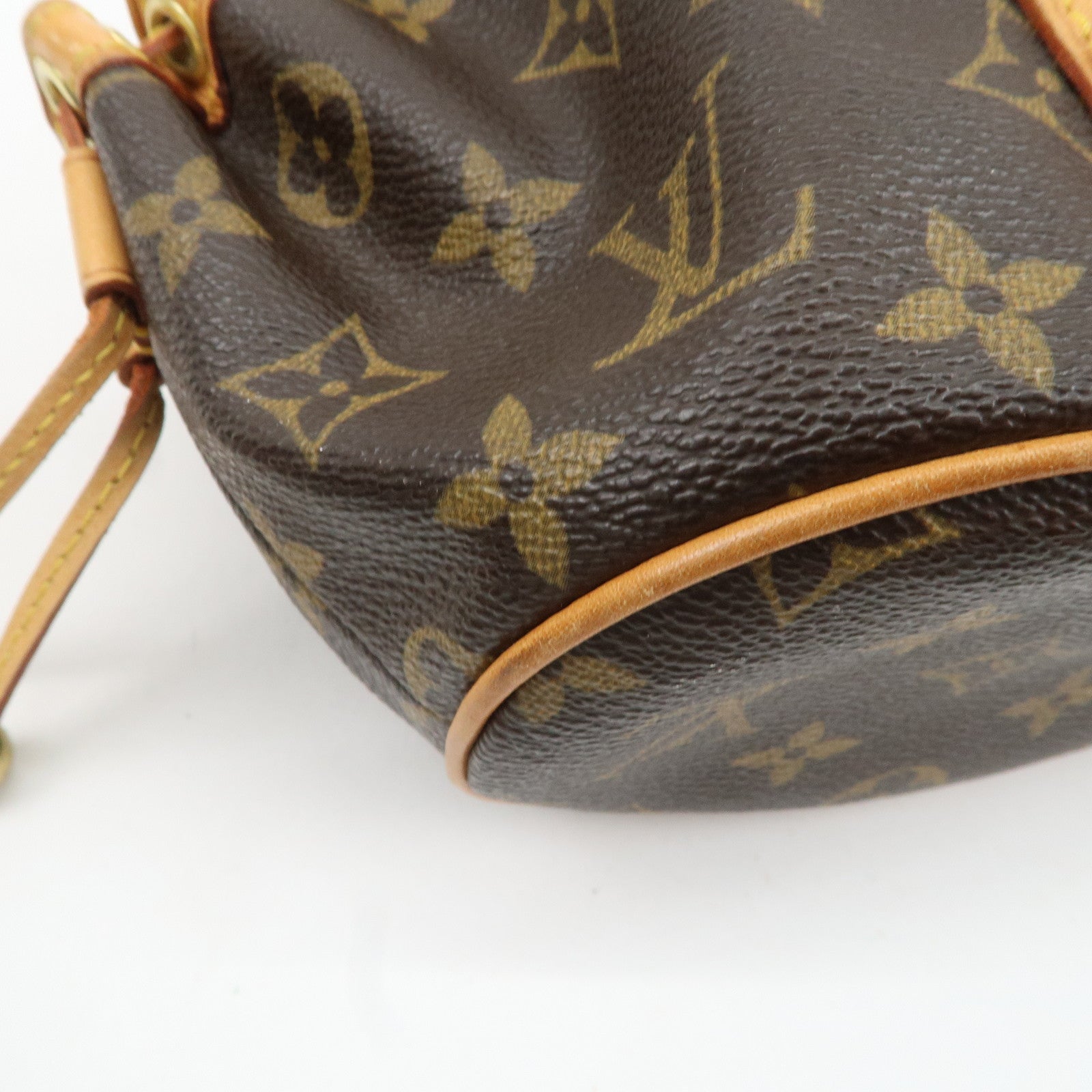 Louis Vuitton Monogram Theda PM Hand Bag Brown M92393 Used