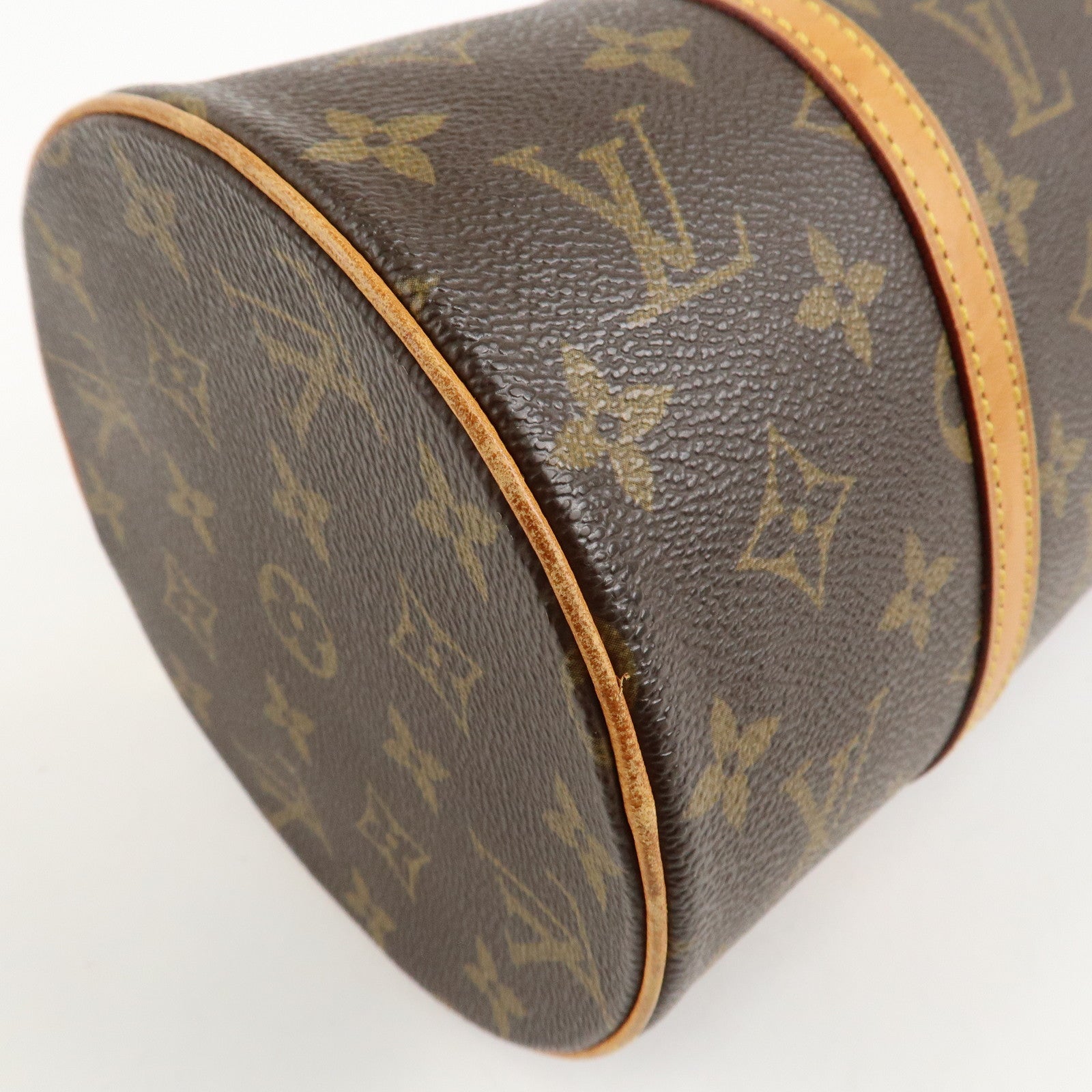 Louis Vuitton Monogram Papillon 30 Hand Bag New Style M51385 Used