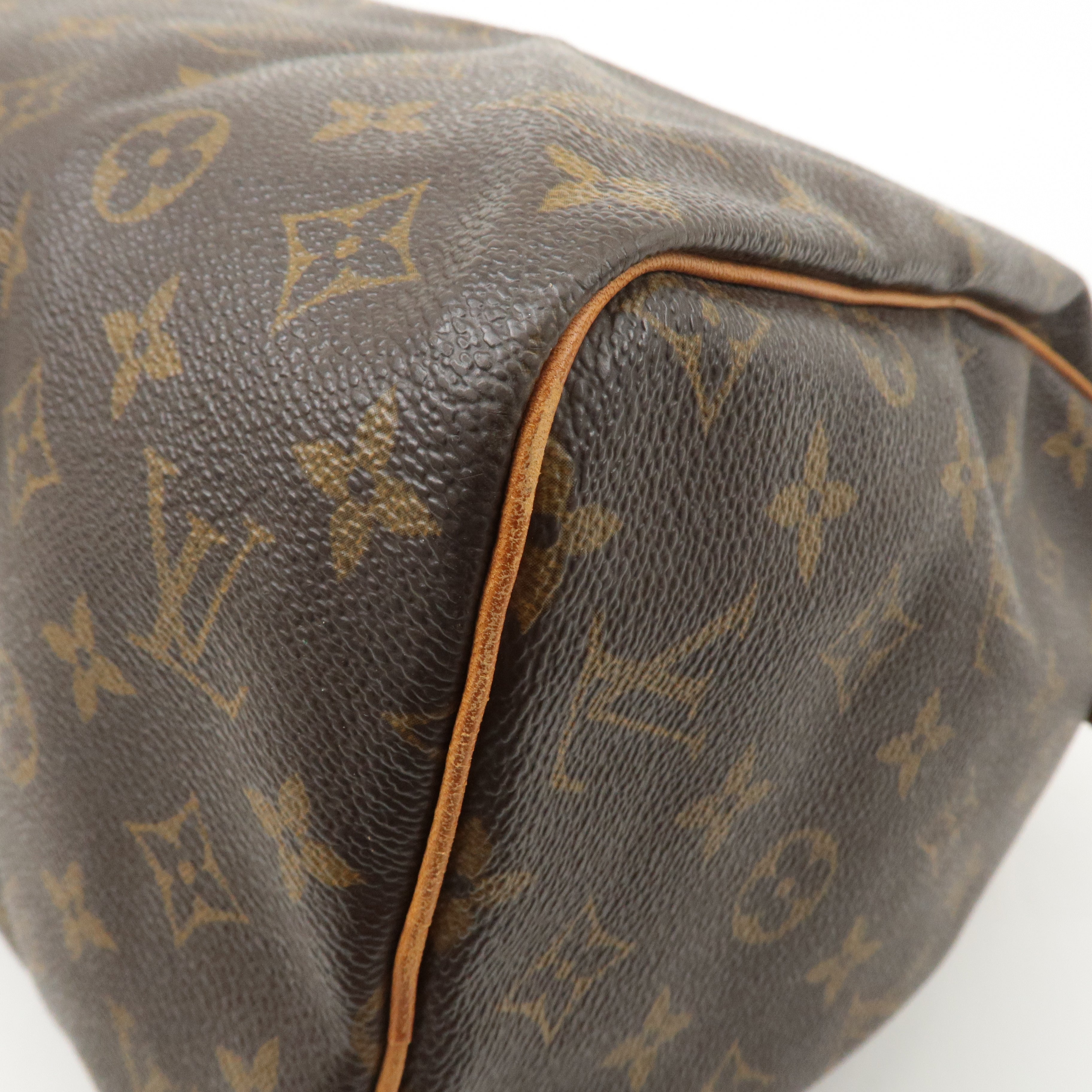 Louis Vuitton Monogram Speedy 30 Hand Bag Boston Bag M41526