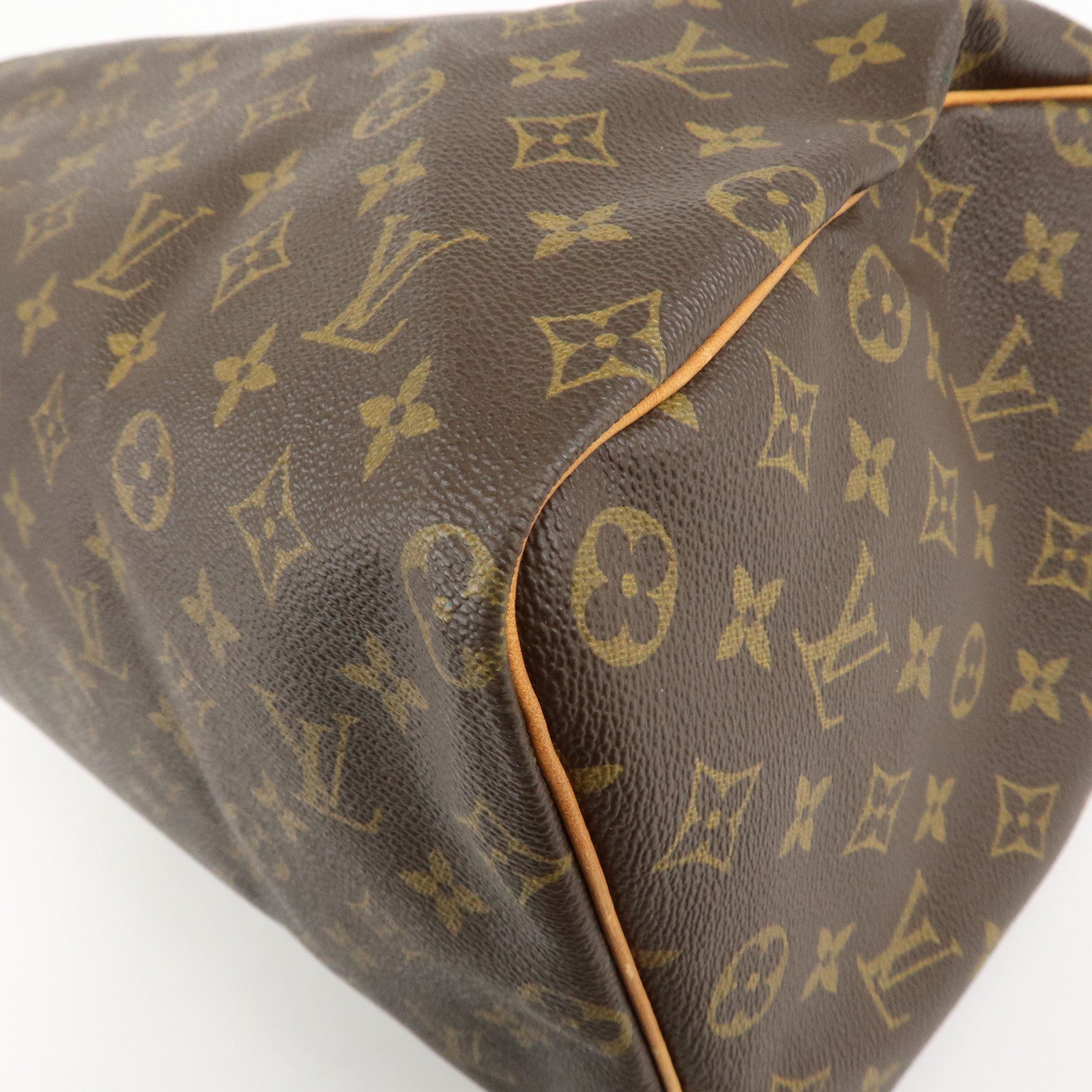 Louis Vuitton Monogram Speedy 40 Hand Bag Boston Bag M41522 Used