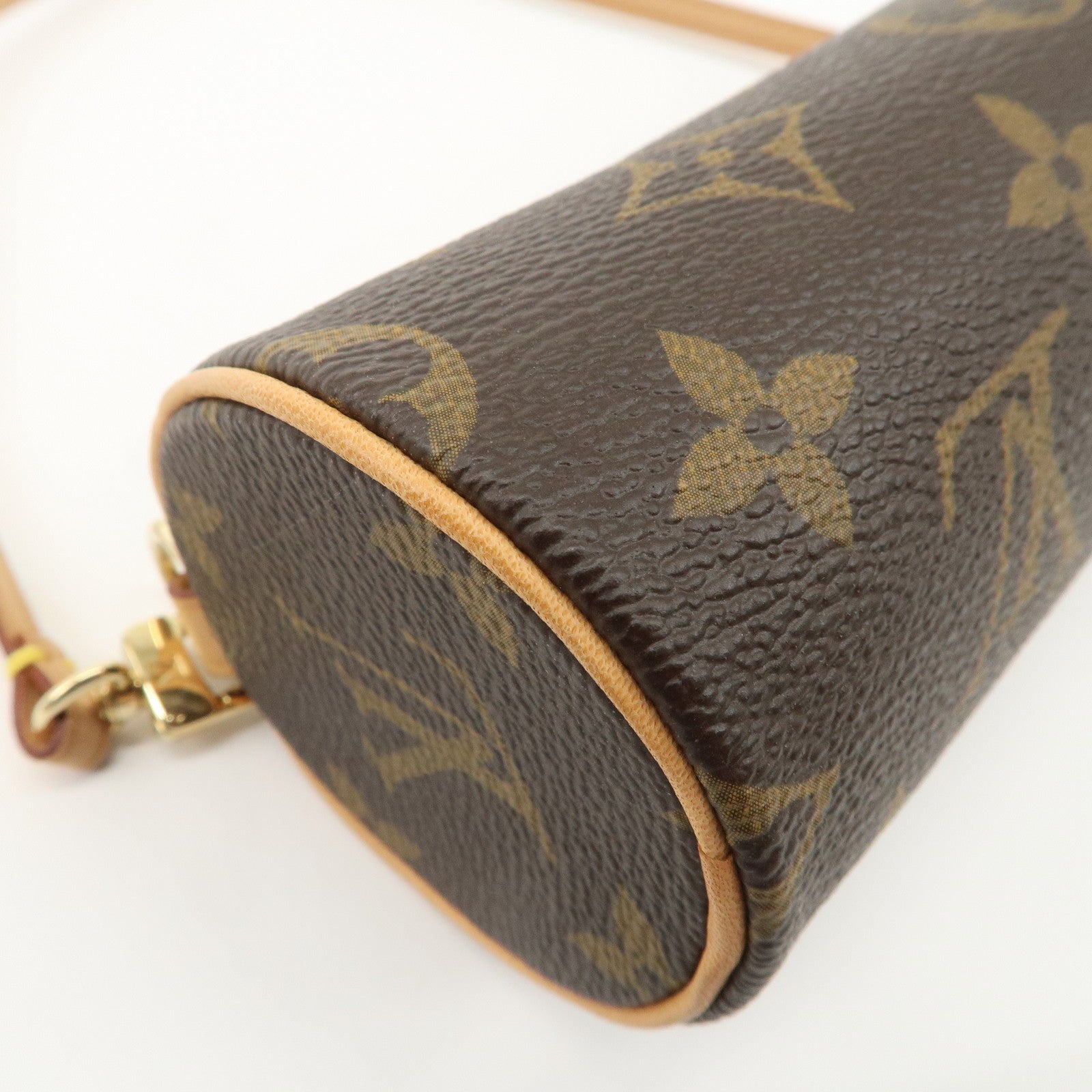 Louis Vuitton Monogram Mini Pouch for Papillon Bag Brown Used