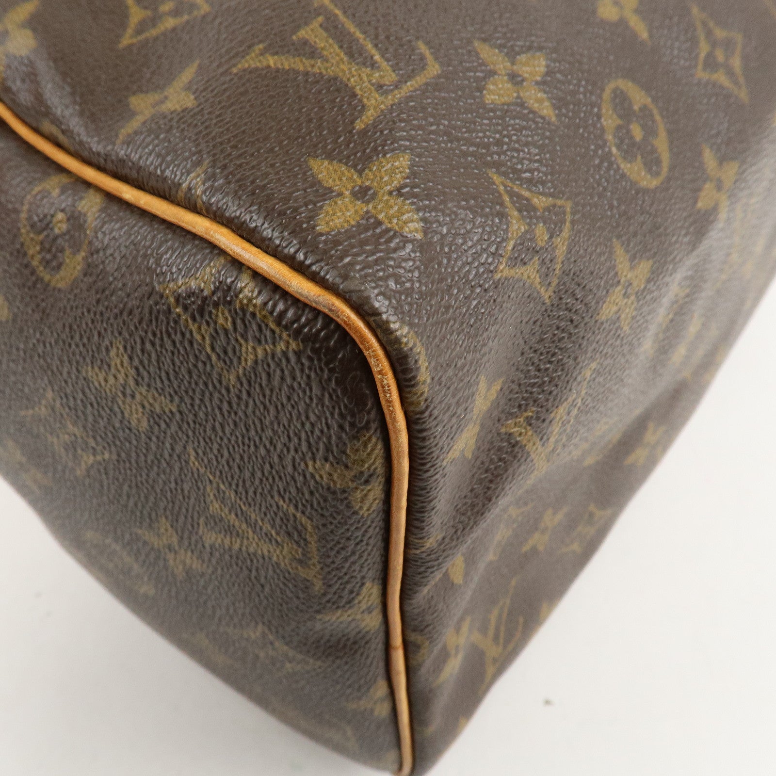 Louis Vuitton Monogram Speedy 30 Hand Bag Boston Bag M41526 Used