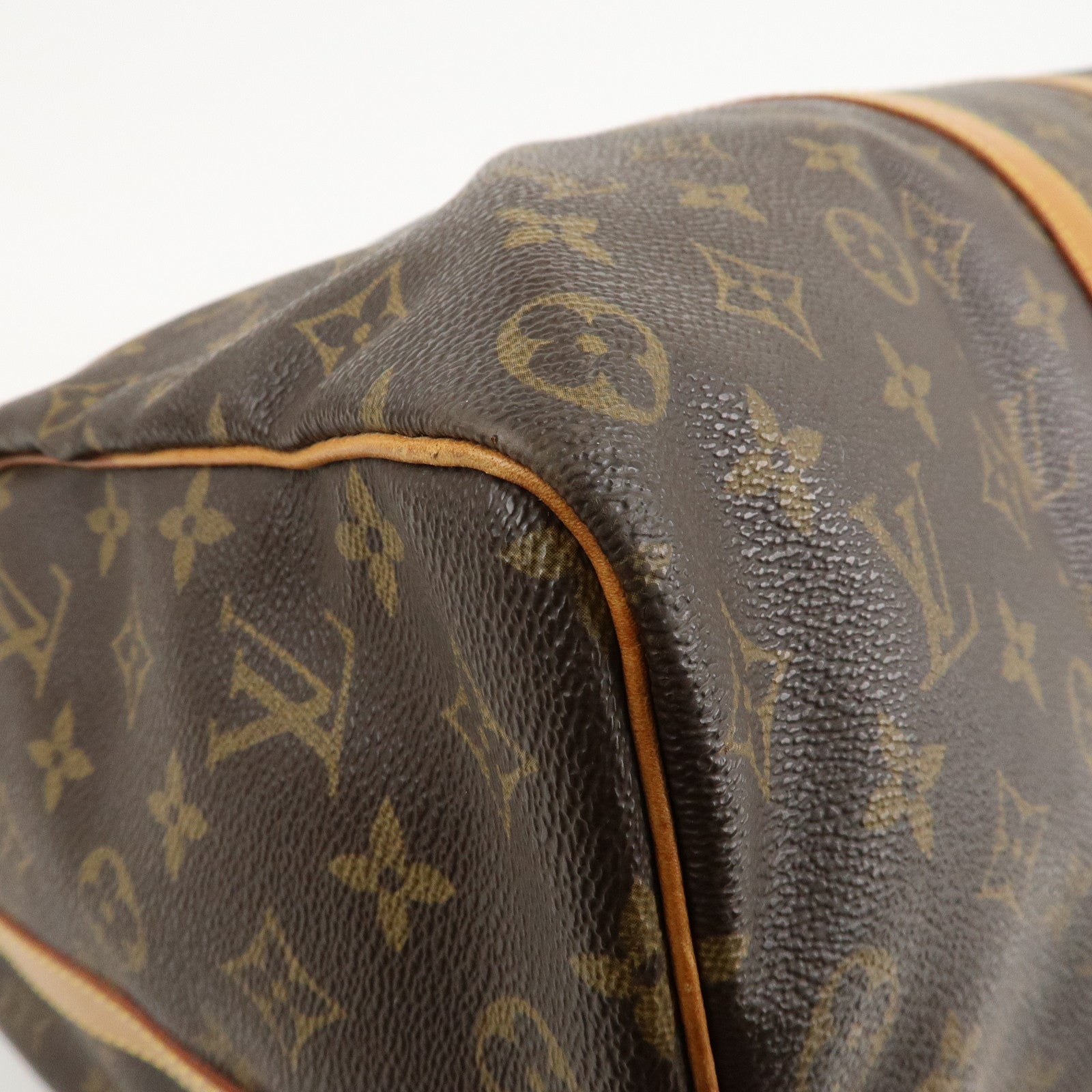 Louis Vuitton Keep All Bandouliere 50 Boston Bag Brown M41416