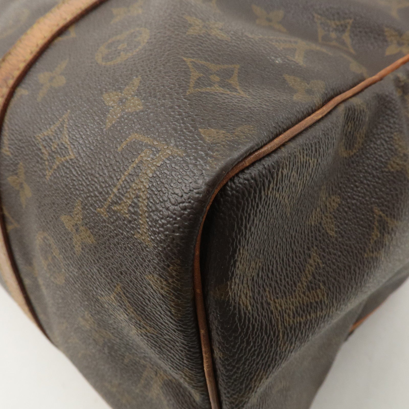 Louis Vuitton Monogram Sac Souple 35 Boston Bag Brown M41626