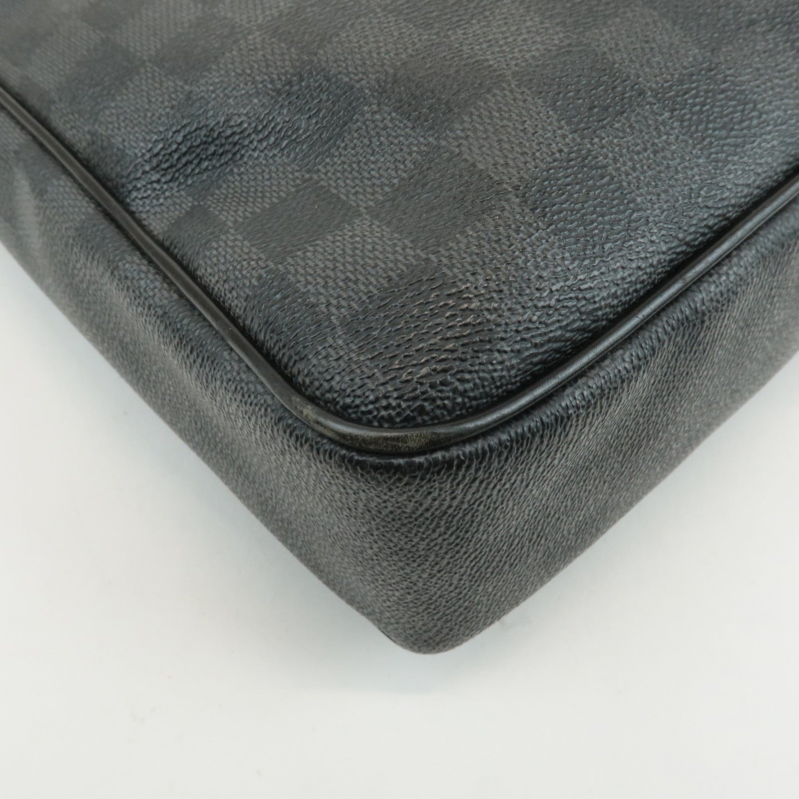 Louis Vuitton Damier Graphite Daniel GM Shoulder Bag N58033 Used