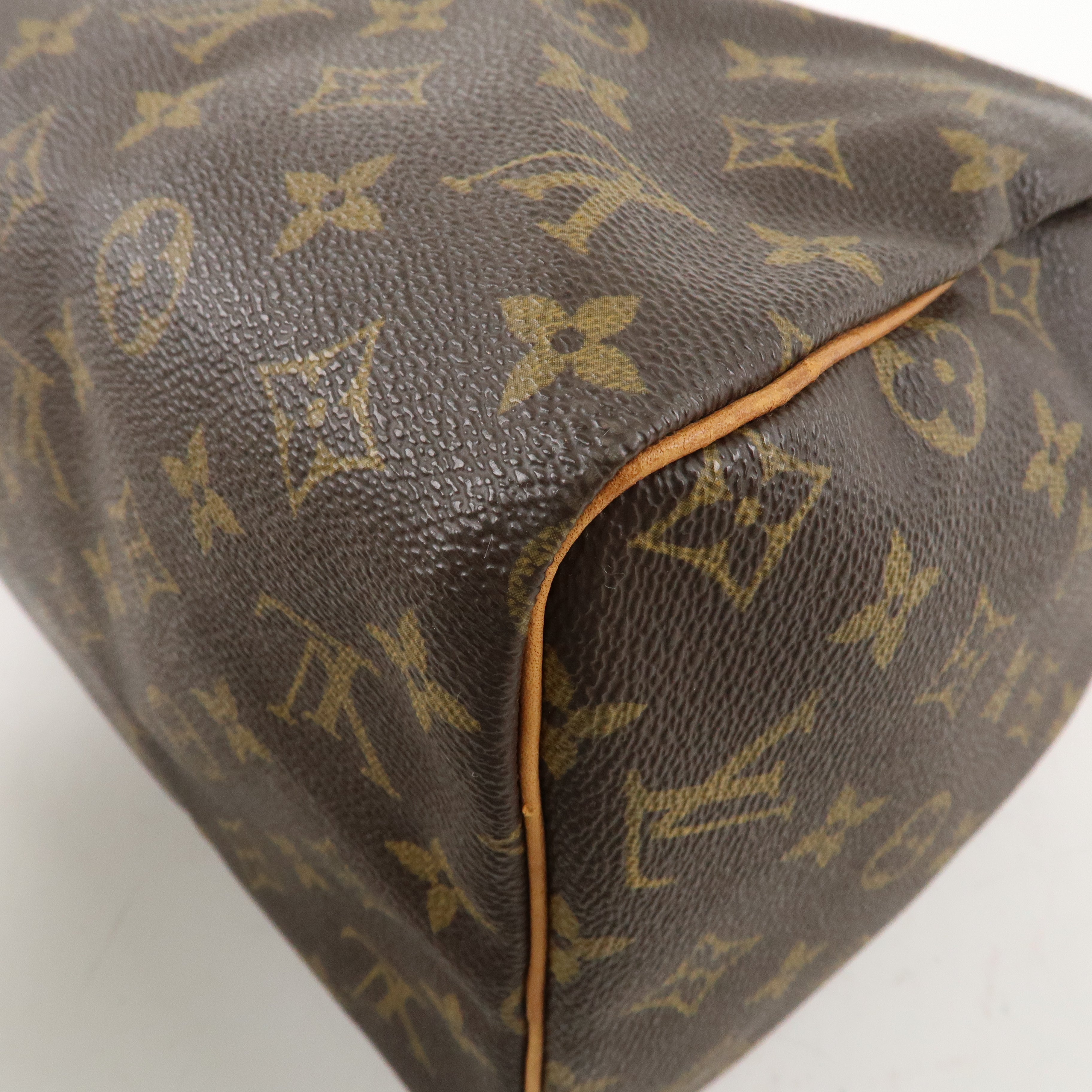 Louis Vuitton Monogram Speedy 30 Hand Bag Boston Bag M41526