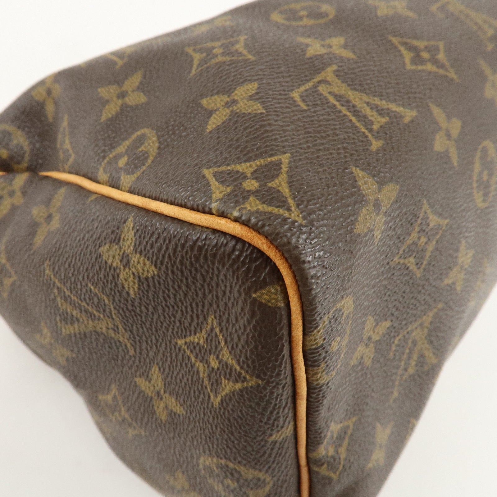 Louis Vuitton Monogram Speedy 25 Hand Bag Boston Bag M41528 Used