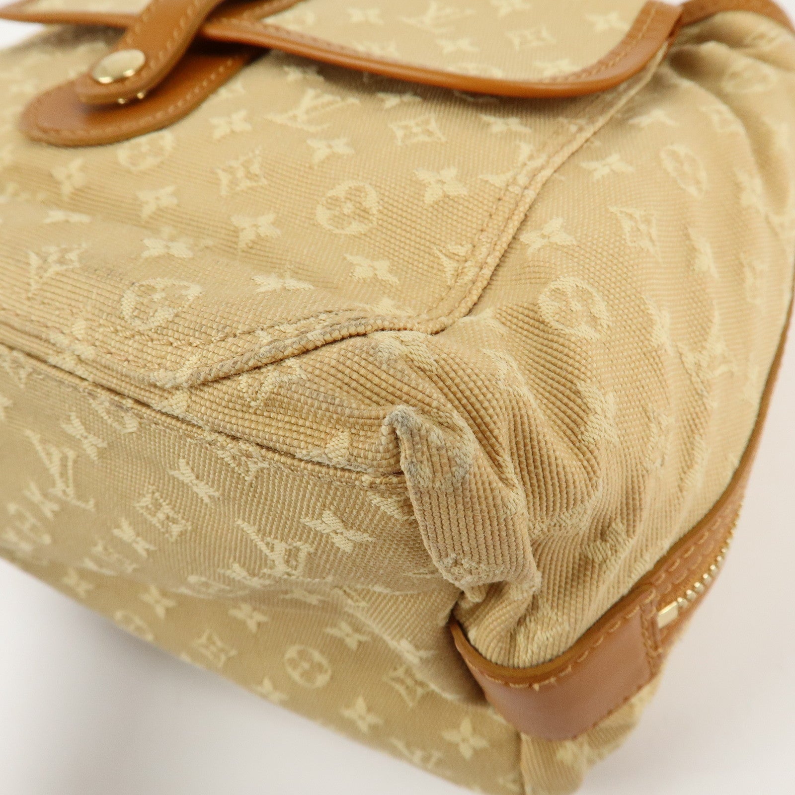 Louis Vuitton Monogram Mini Sac Mary Kate Hand Bag Beige M92508