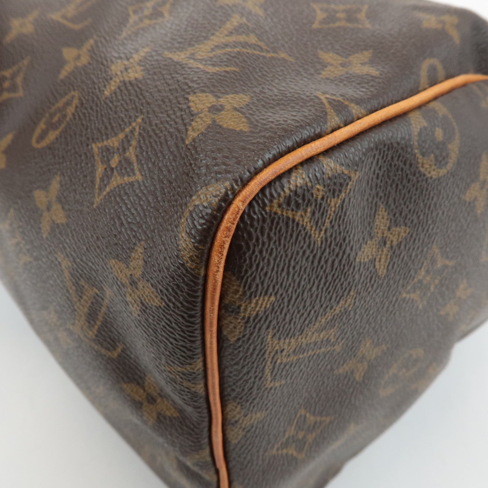 Louis Vuitton Monogram Speedy 30 Hand Bag Boston Bag M41526 Used