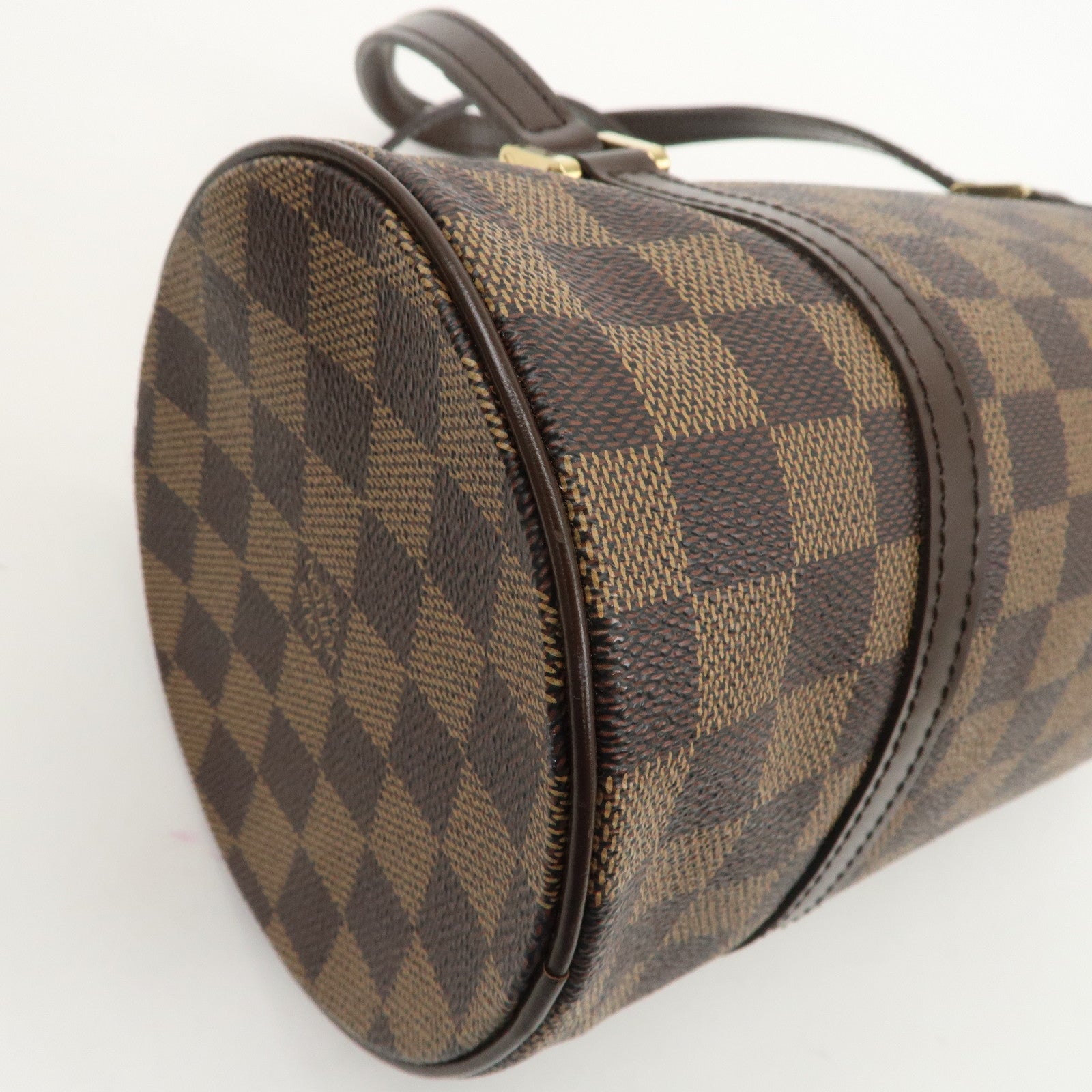 Louis Vuitton Damier Ebene Papillon 26 Hand Bag Brown N51304 Used