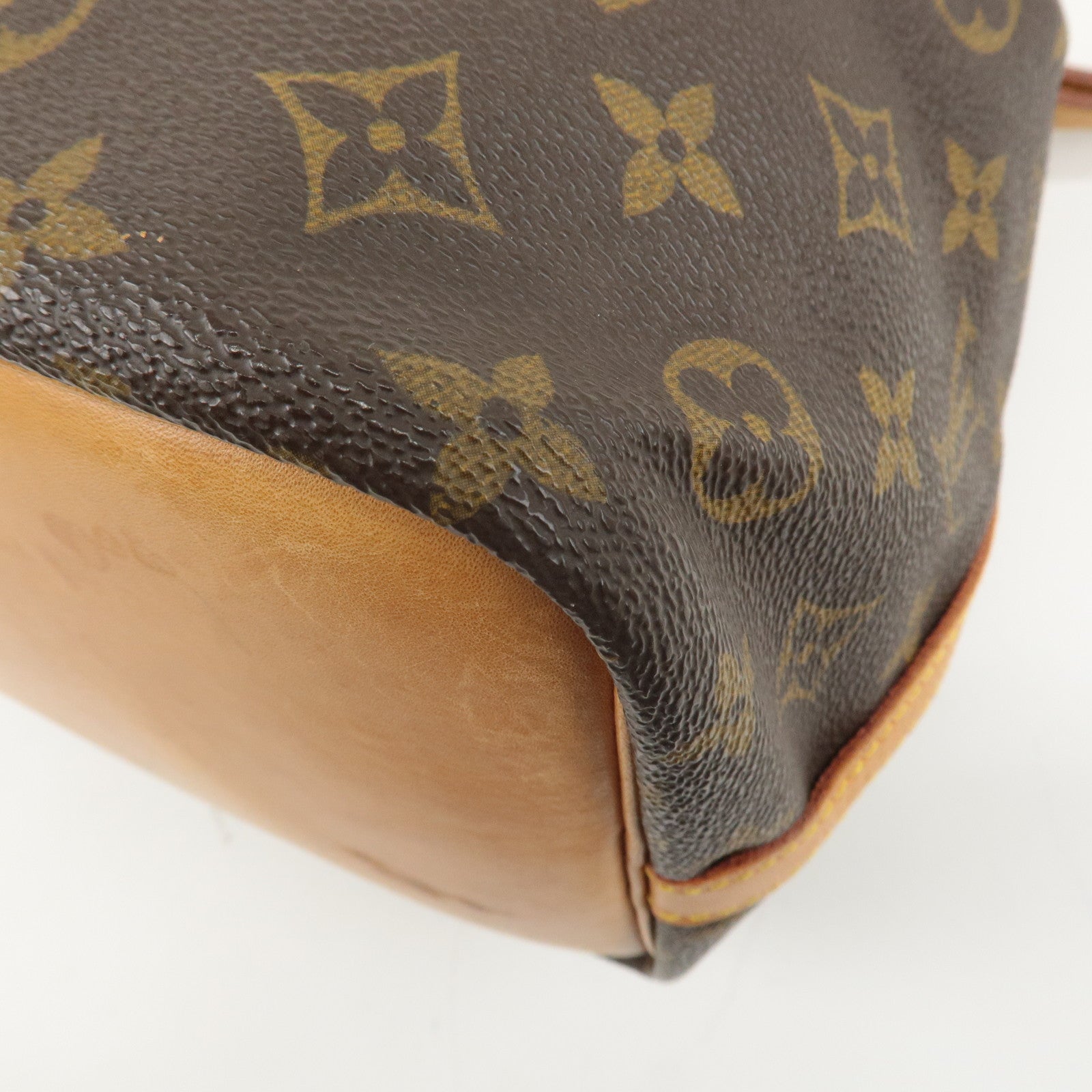 Louis Vuitton Monogram Petit Noe Shoulder Bag Brown M42226