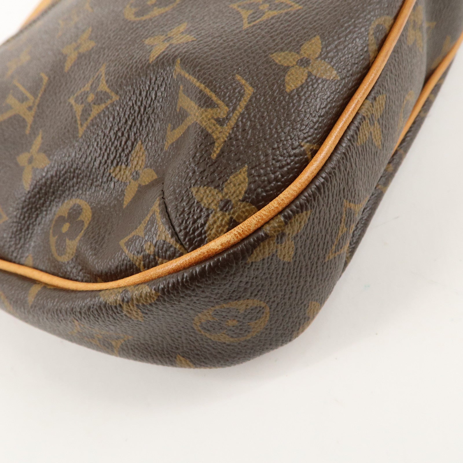 Louis Vuitton Monogram Odeon PM Shoulder Bag Brown M56390