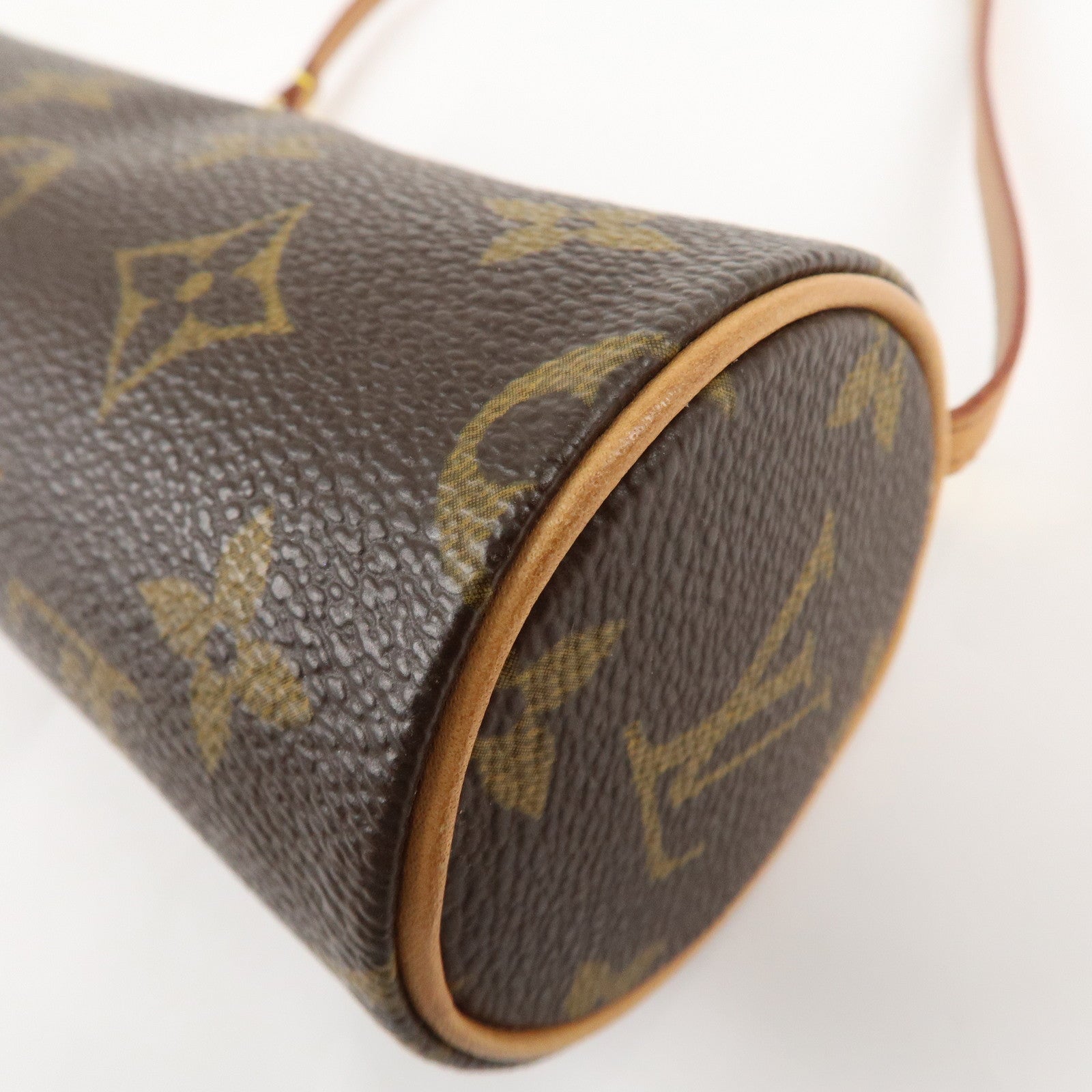 Louis Vuitton Monogram Mini Pouch for Papillon Bag Brown Used