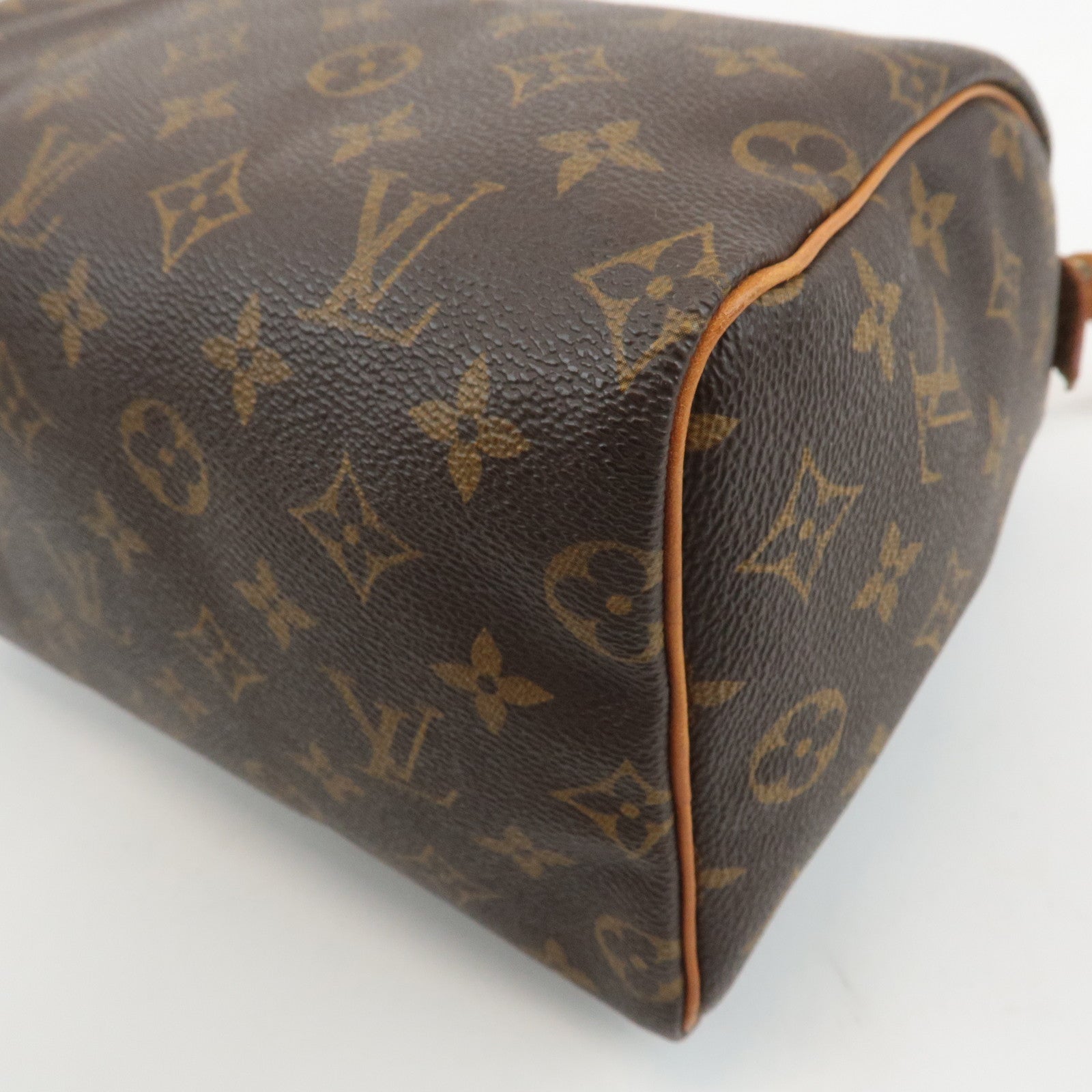 Louis Vuitton Monogram Speedy 25 Hand Bag Boston Bag M41528