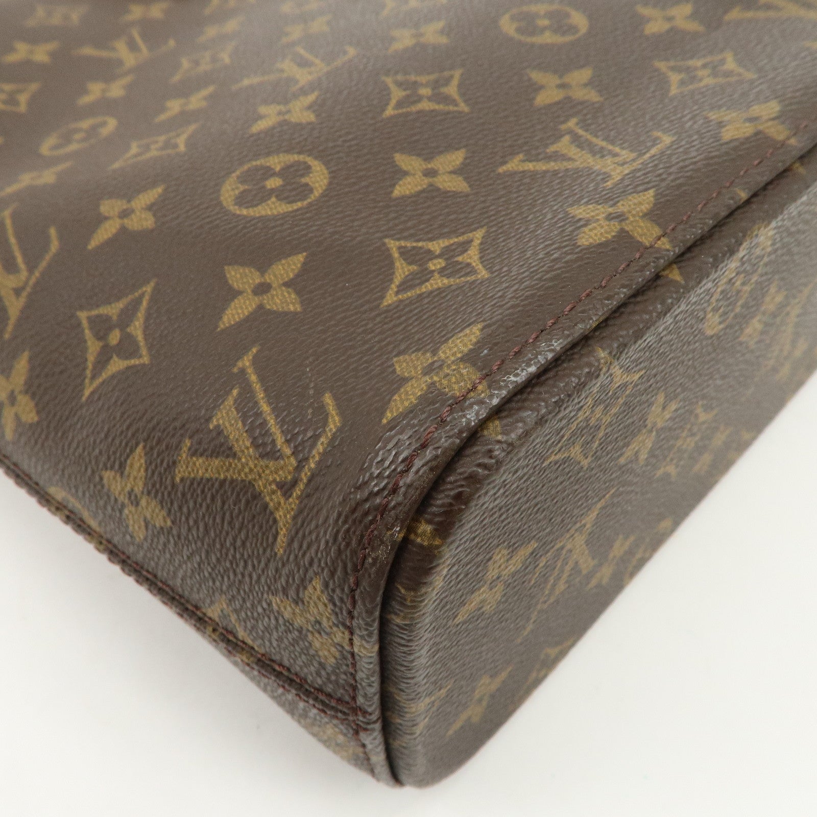 Louis Vuitton Monogram Luco Tote Bag Hand Bag Brown M51155