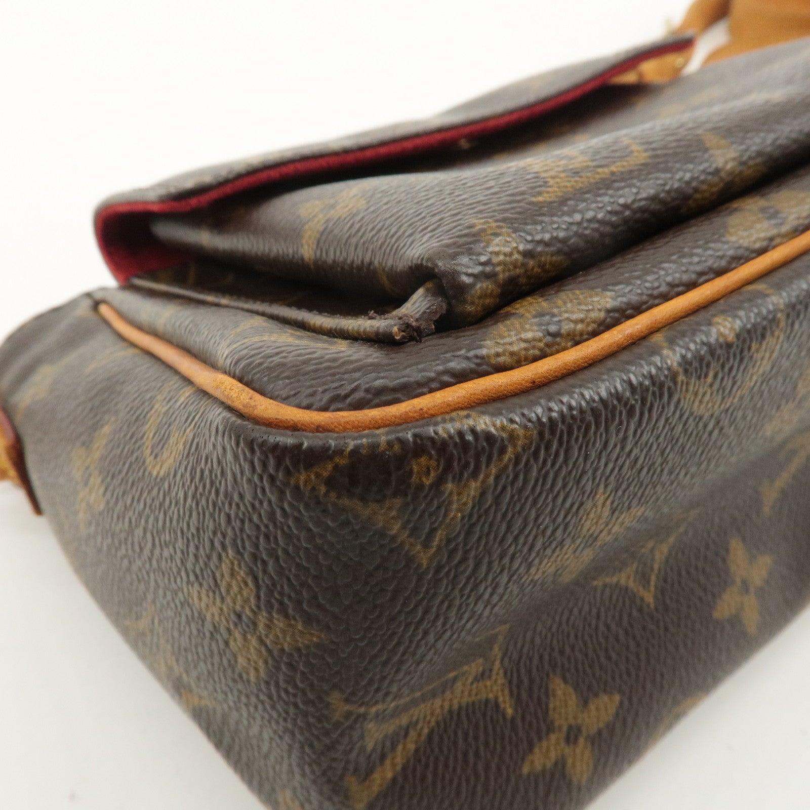 Louis Vuitton Monogram Viva Cite PM Shoulder Bag Brown M51165