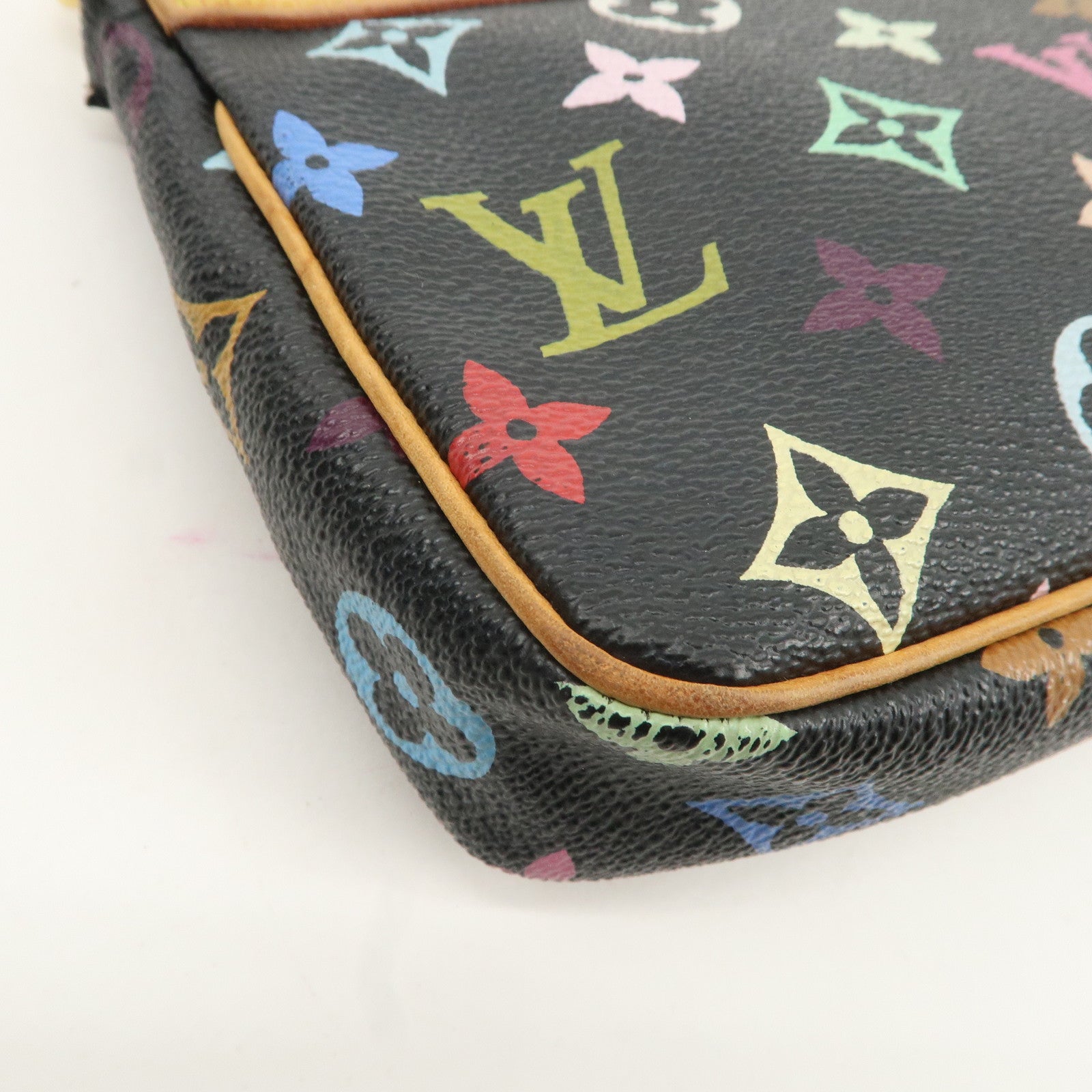 Louis Vuitton Monogram Multi Color Pochette Accessoires M92648 Used