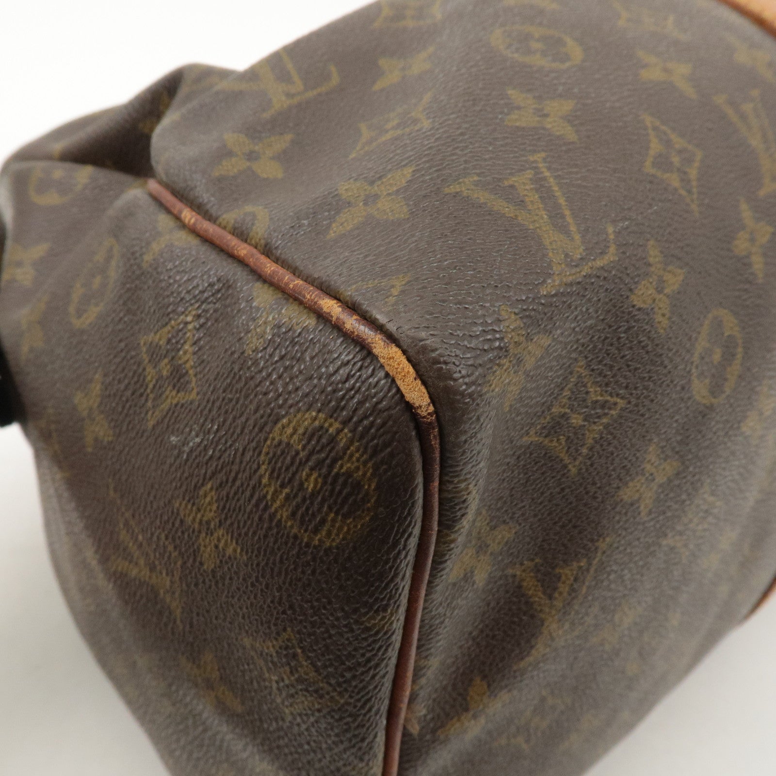 Louis Vuitton Monogram Keep All 45 Boston Bag Brown M41428