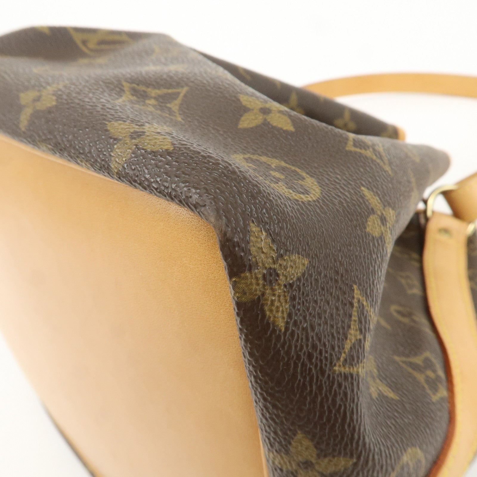 Louis Vuitton Monogram Petit Noe Shoulder Bag Brown M42226