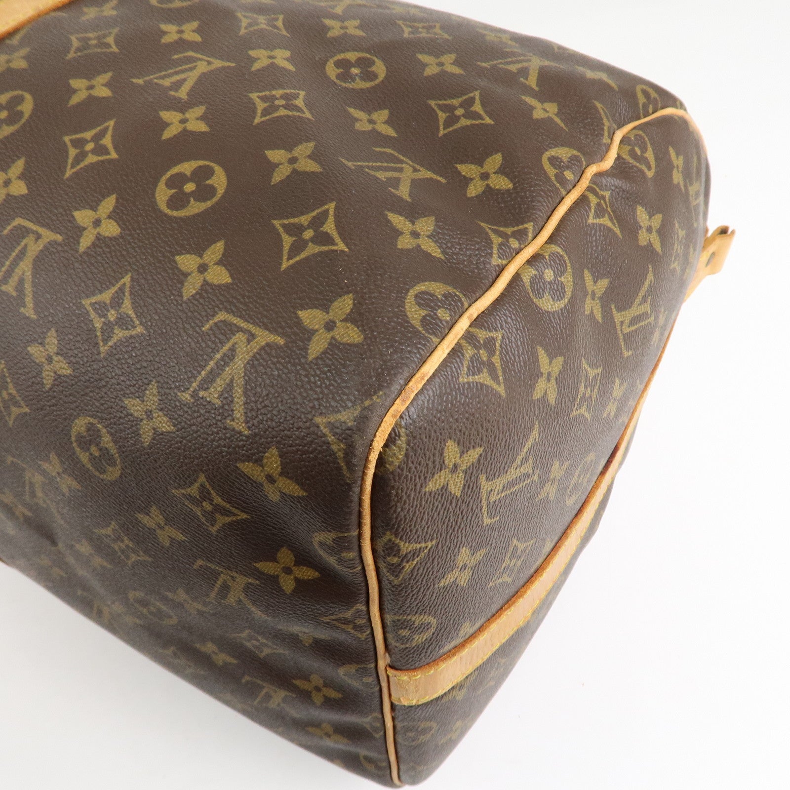 Louis Vuitton Monogram Keep All Bandouliere 55 Boston Bag M41414 Used