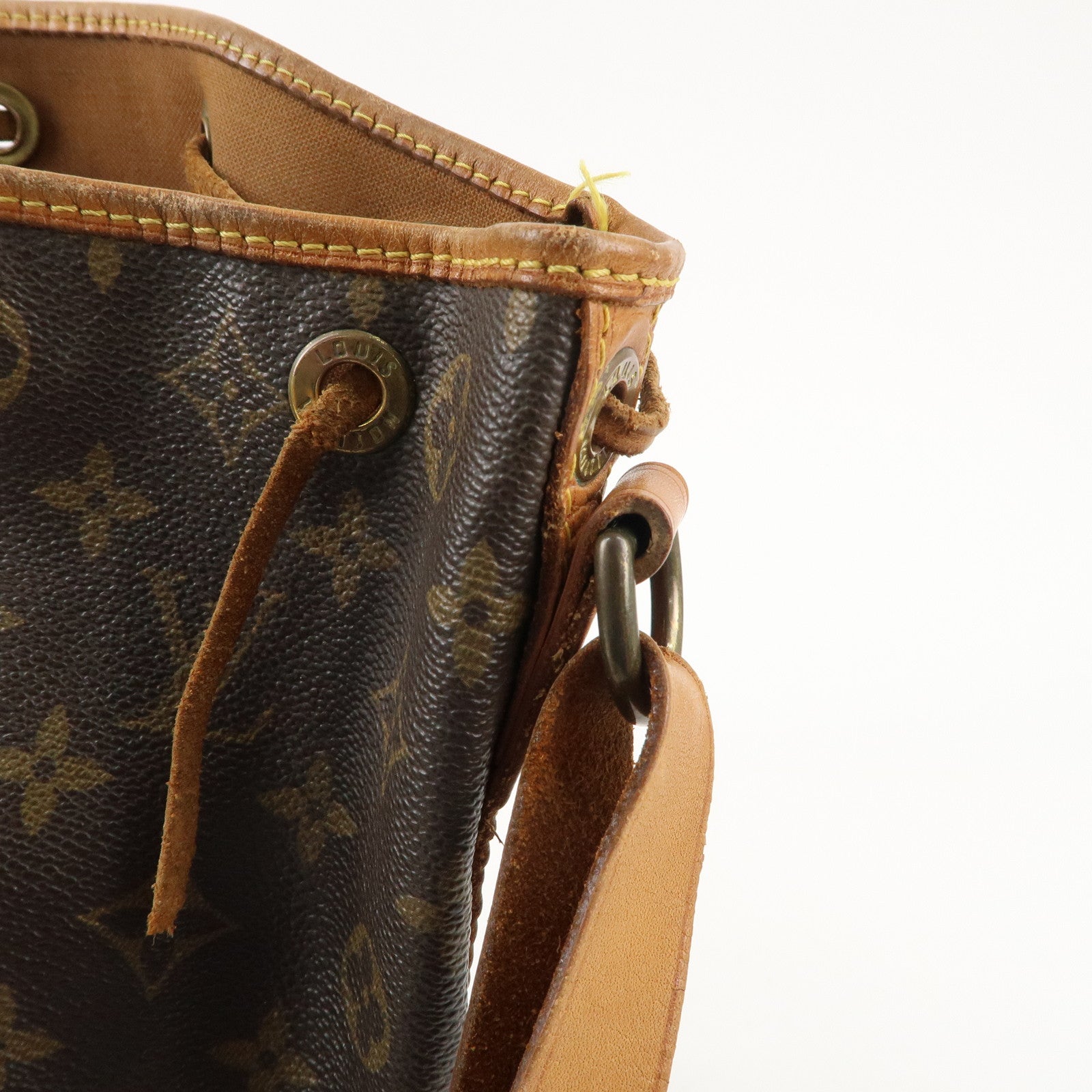 Louis Vuitton Monogram Noe Shoulder Bag Hand Bag Brown M42224