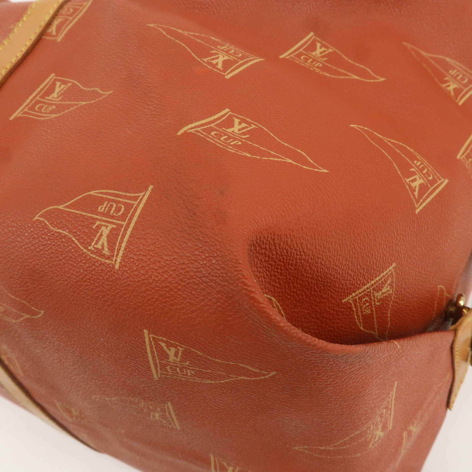 Louis Vuitton LV Cup Kabul Coating Canvas Boston Bag M80020