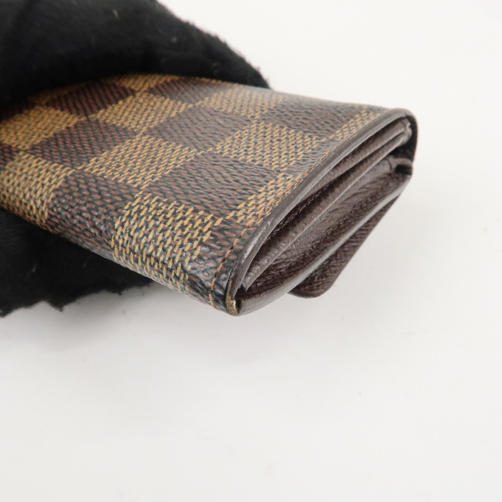 Louis Vuitton Damier Porte Monnaie Plat Coin Case N61930