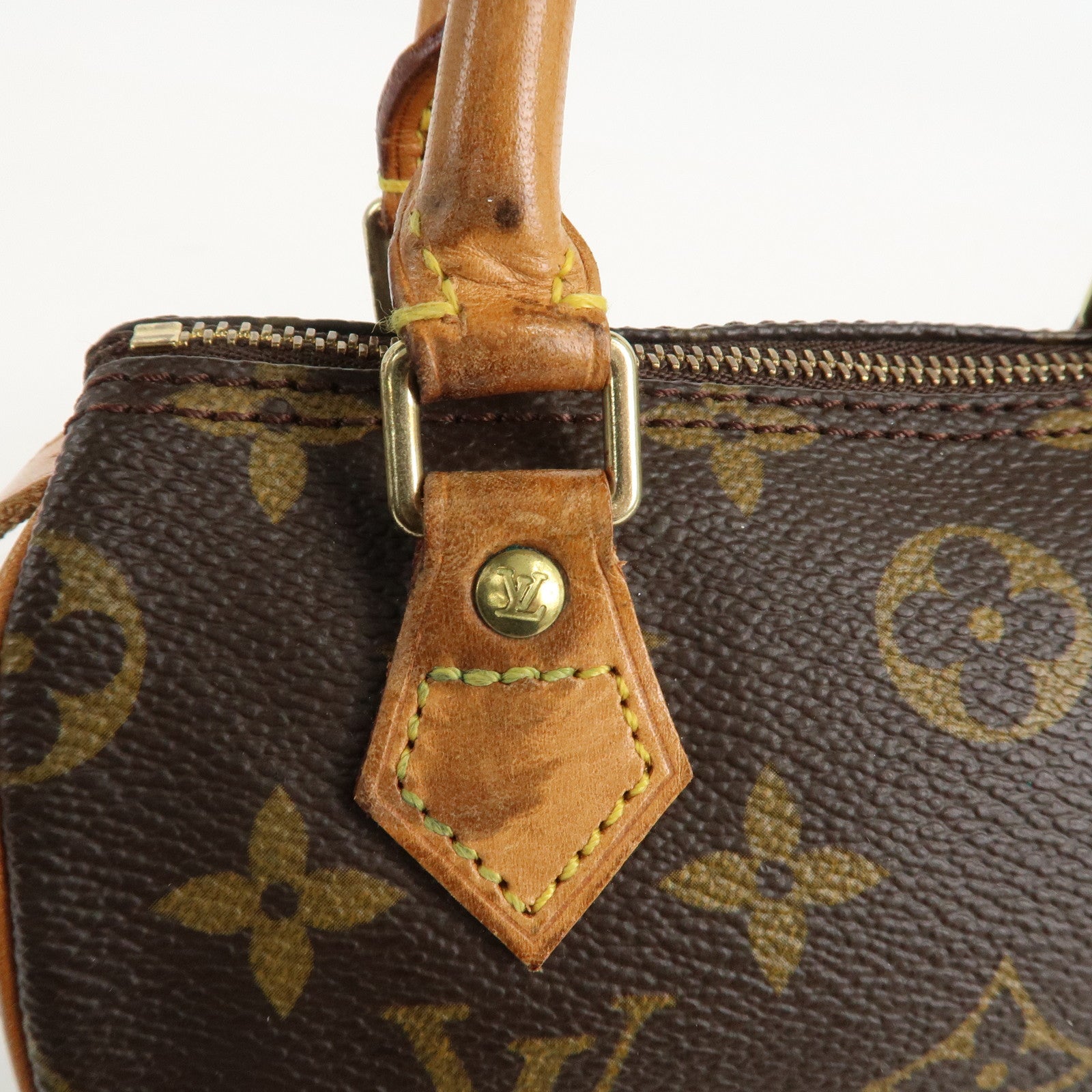 Louis Vuitton Monogram Mini Speedy 
Strap M41534 J75010